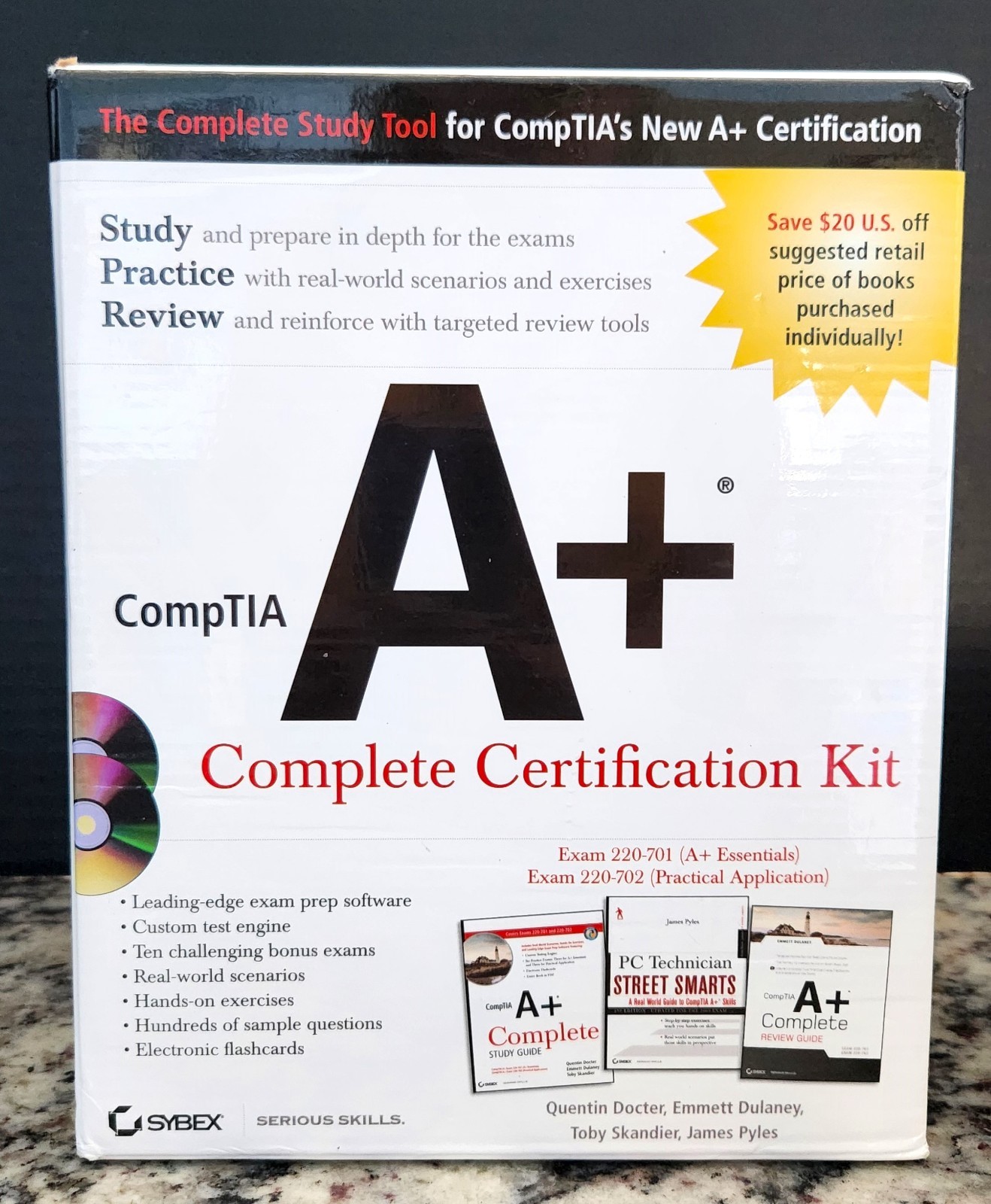 CompTIA A+ Complete Certification Kit Exam 220-701 & 220-702 Review Study Guide