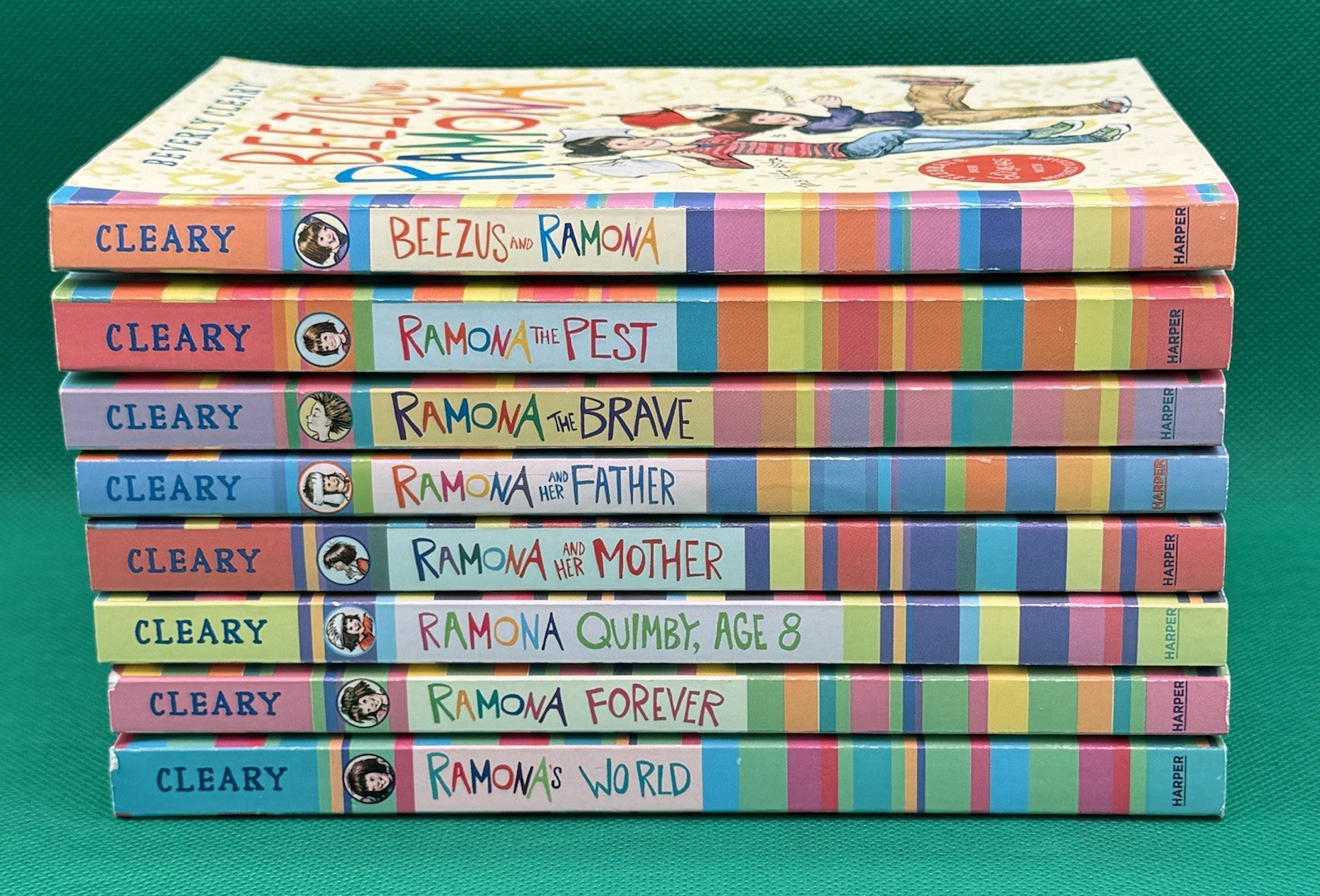 Beverly Cleary The Complete Ramona Collection 8 Book Set Paperbacks