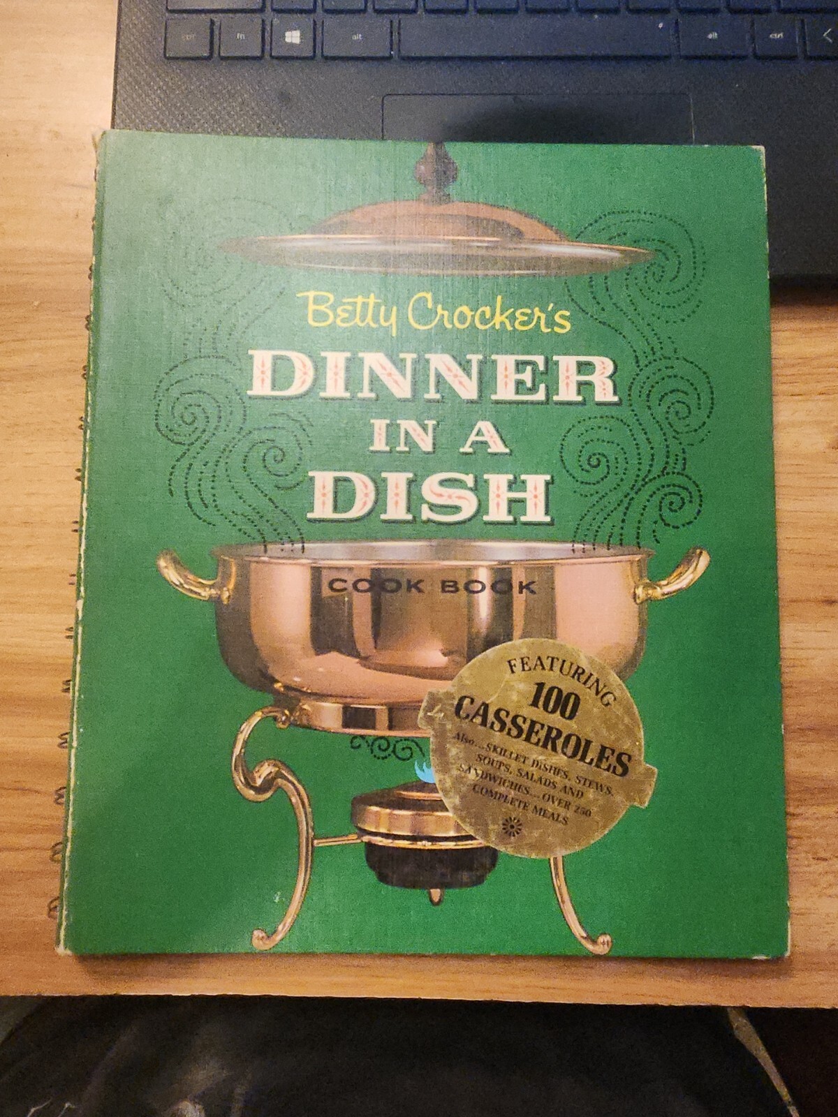 Betty Crocker’s Dinner In A Dish Cookbook, 1965 First Edition 3rd Printing