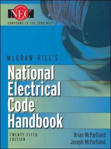 National Electrical Code Handbook by Brian J McPartland: Used