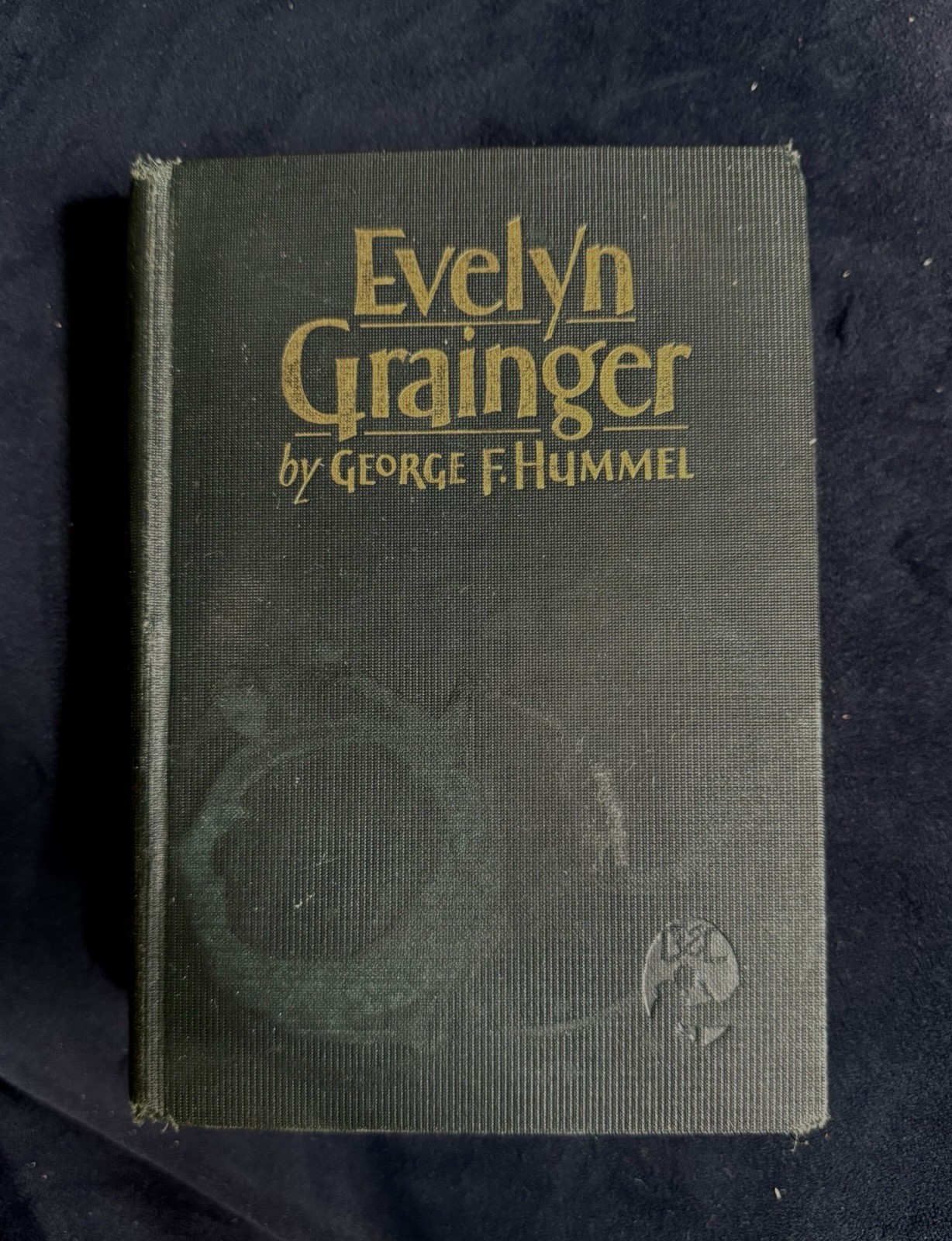 Evelyn Grainger By George F. Hummel, First Edition 1927 Vintage Hardcover