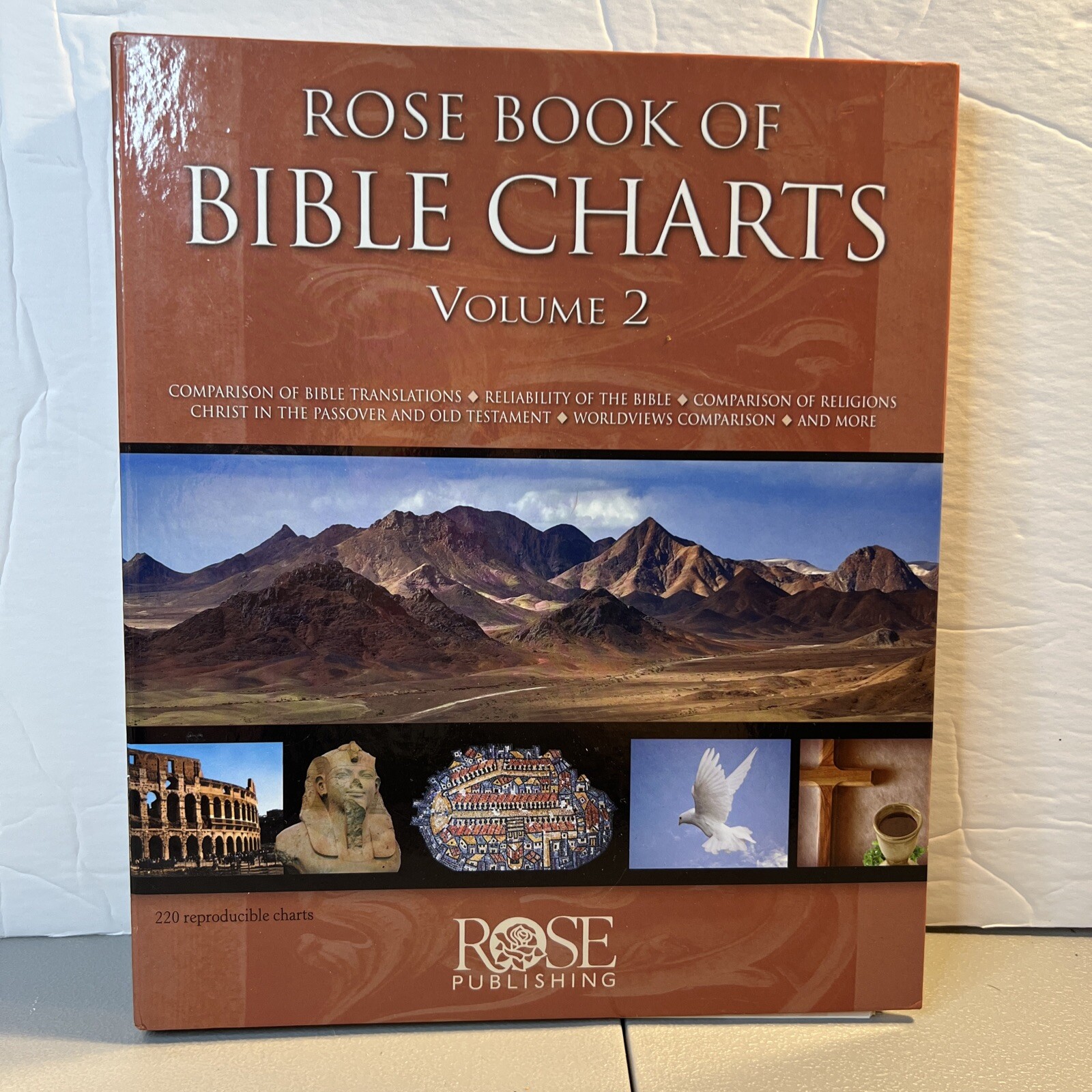 Rose Book of Bible Charts Vol 2 Rose Publishing Staff 2008 Hardcover with spiral