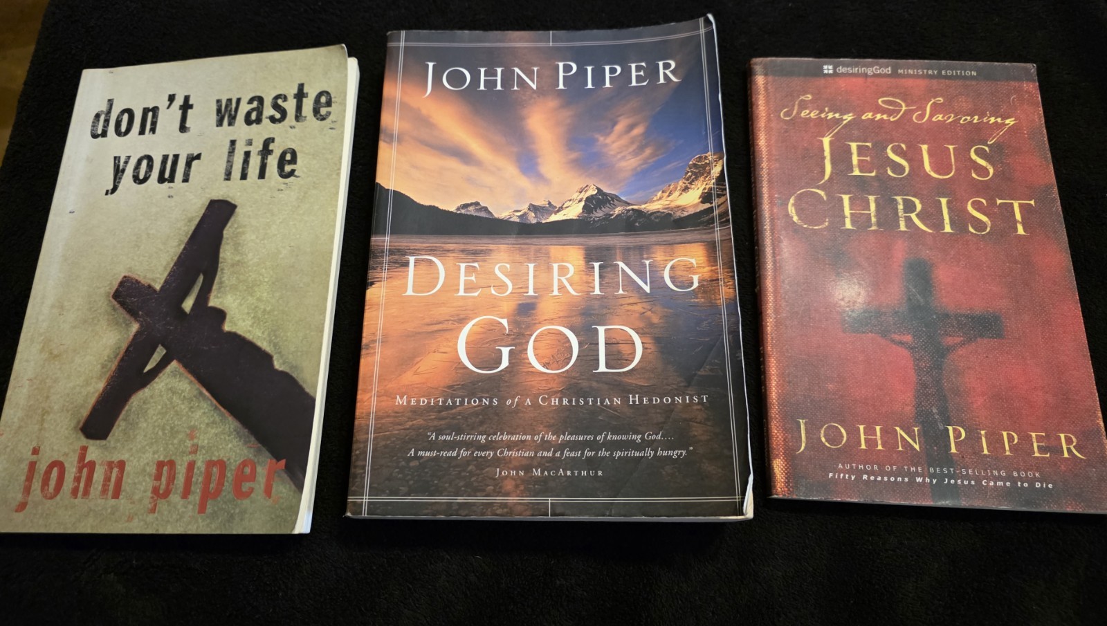 A Lot Of 3 Books By John Piper!