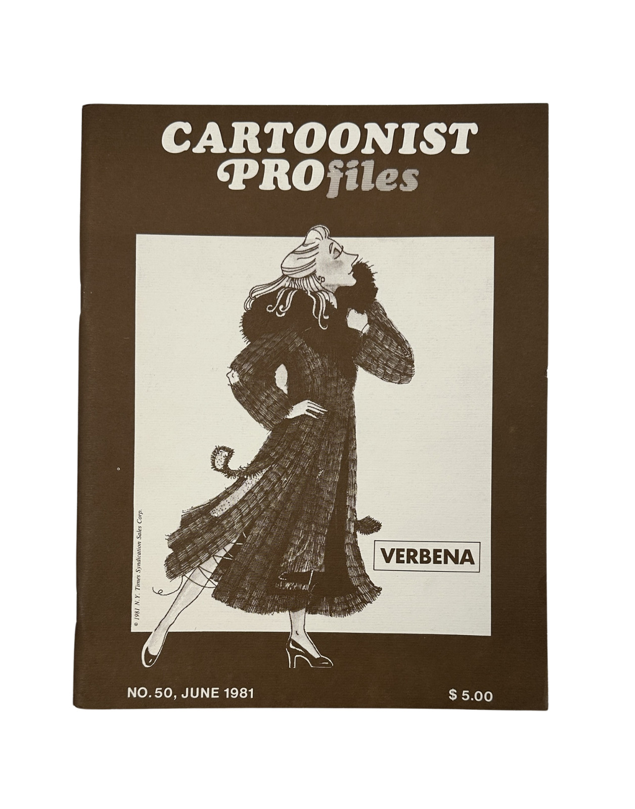 Cartoonist Profiles Magazine June 1981 Grim Natwick, David Low VG