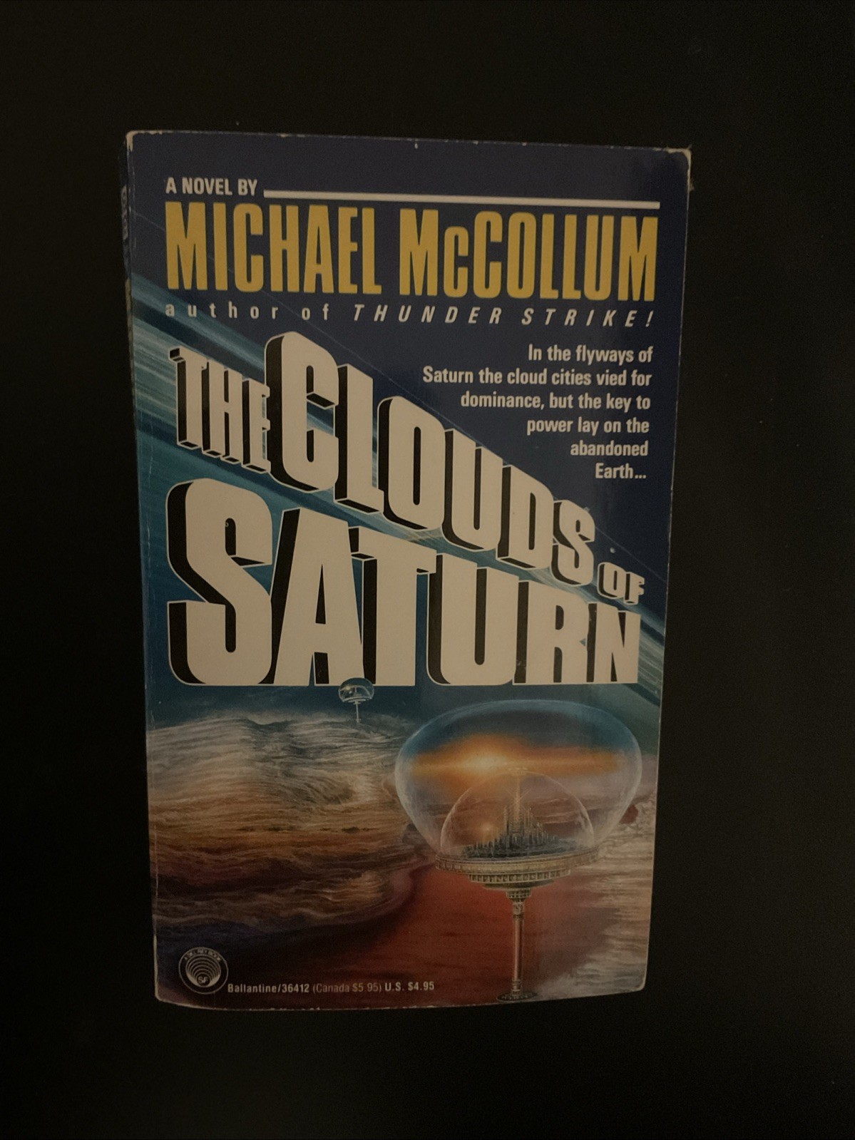 Clouds of Saturn by Michael McCollum (1991, Paperback)