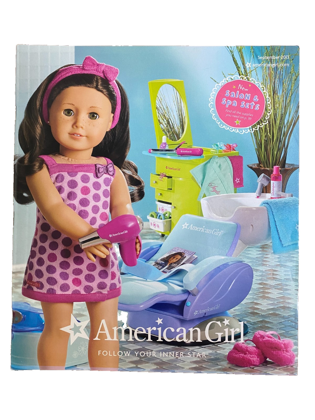 2013 American Girl Doll CATALOG – 72 pages NO LABEL