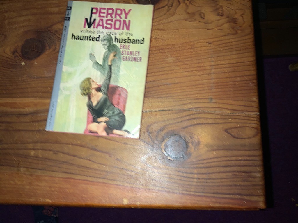Case of the Haunted Husband paperback book 1962 Erle Stanley Gardner Pocket Book