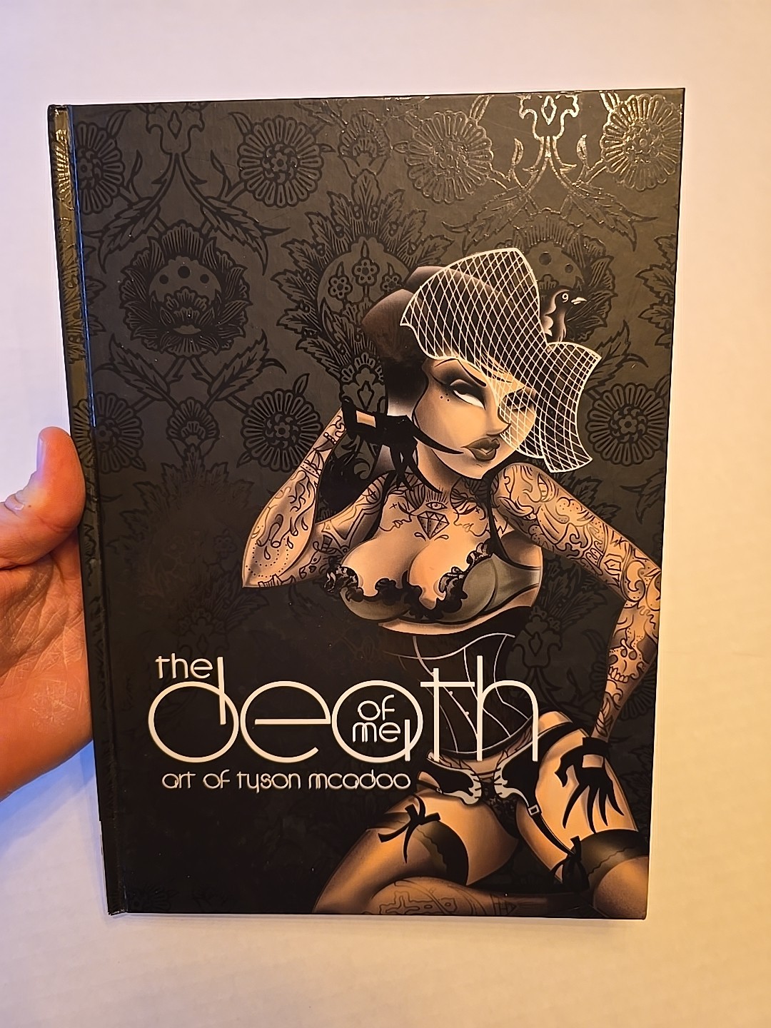The Death of Me Art of Tyson Mcadoo by Tyson McAdoo RARR HC BOOK