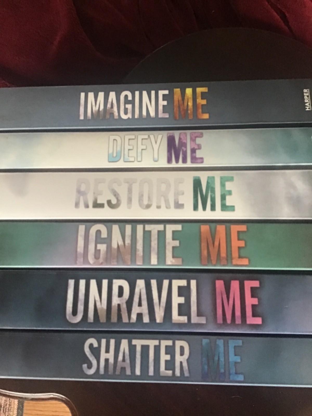Shatter Me series 6 paperback books