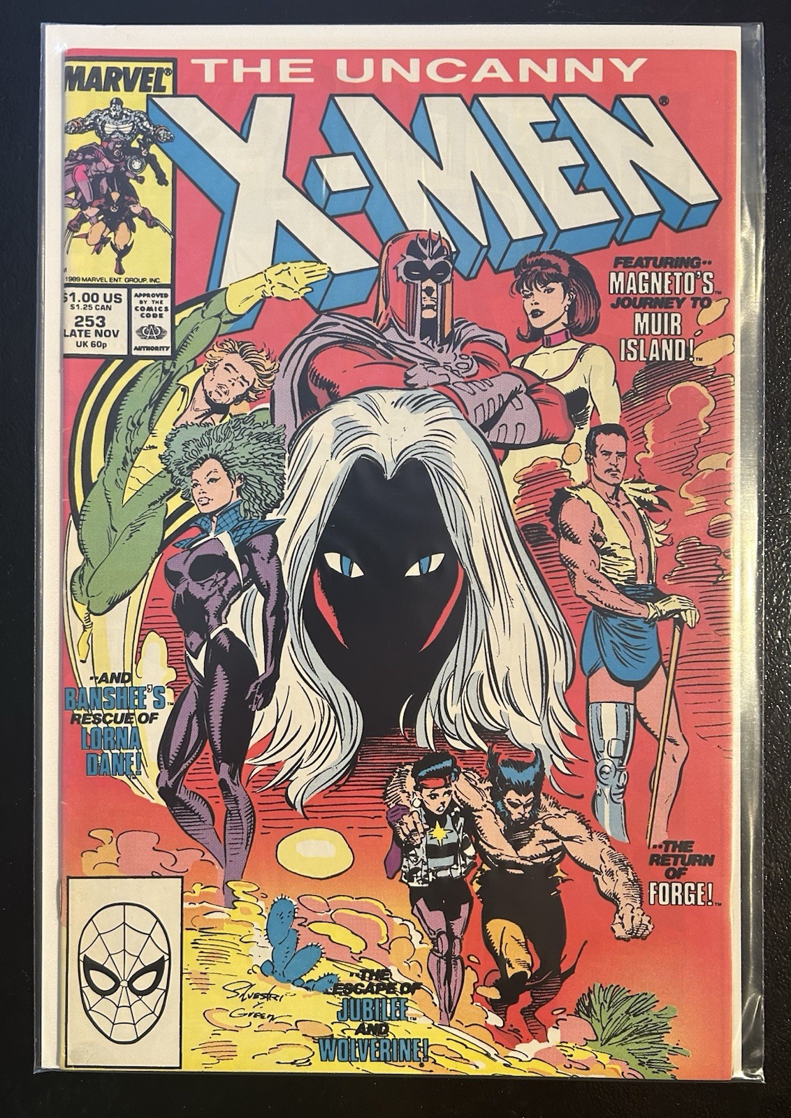 Uncanny X-Men (Vol 1) #253, Late Nov 89, Direct Edition, BUY 3 GET 15% OFF