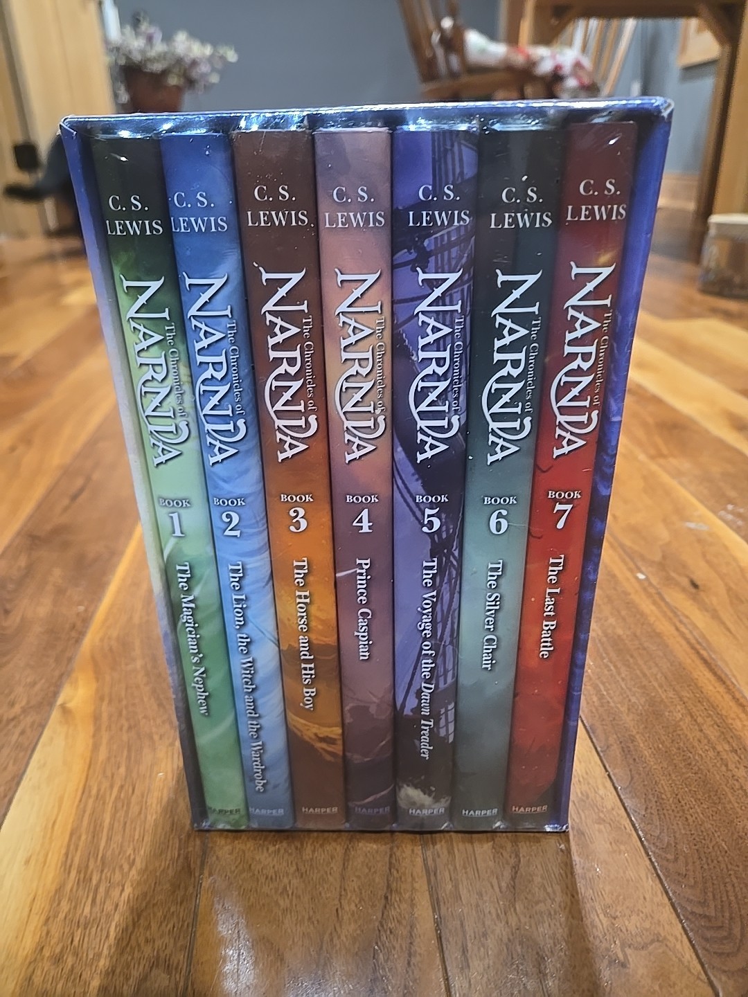 Chronicles of Narnia Hardcover 7-Book Box Set : The Magician’s Nephew , the…