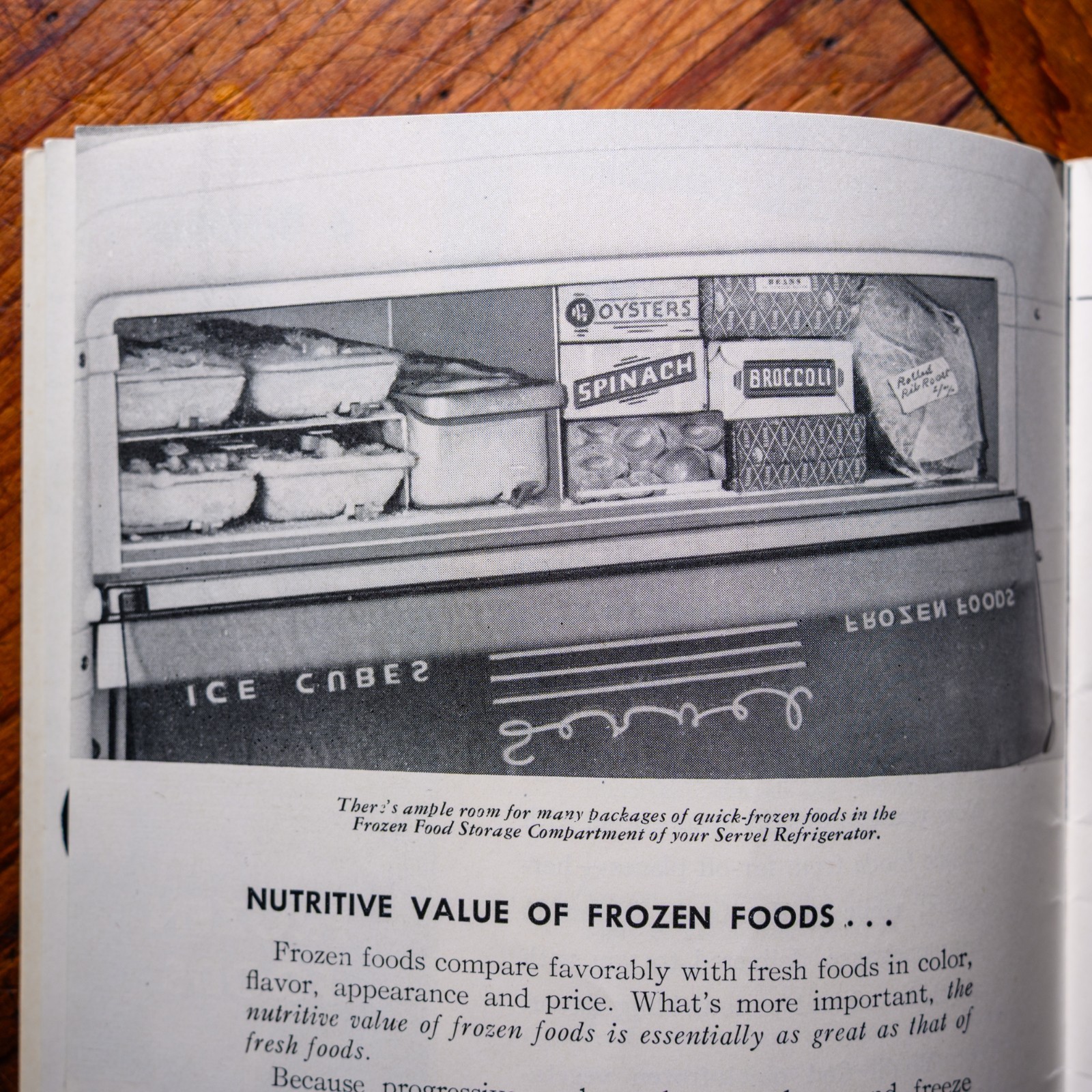 VTG 1948 Making the Most of Your Servel Gas Refrigerator – Mid Century Recipes