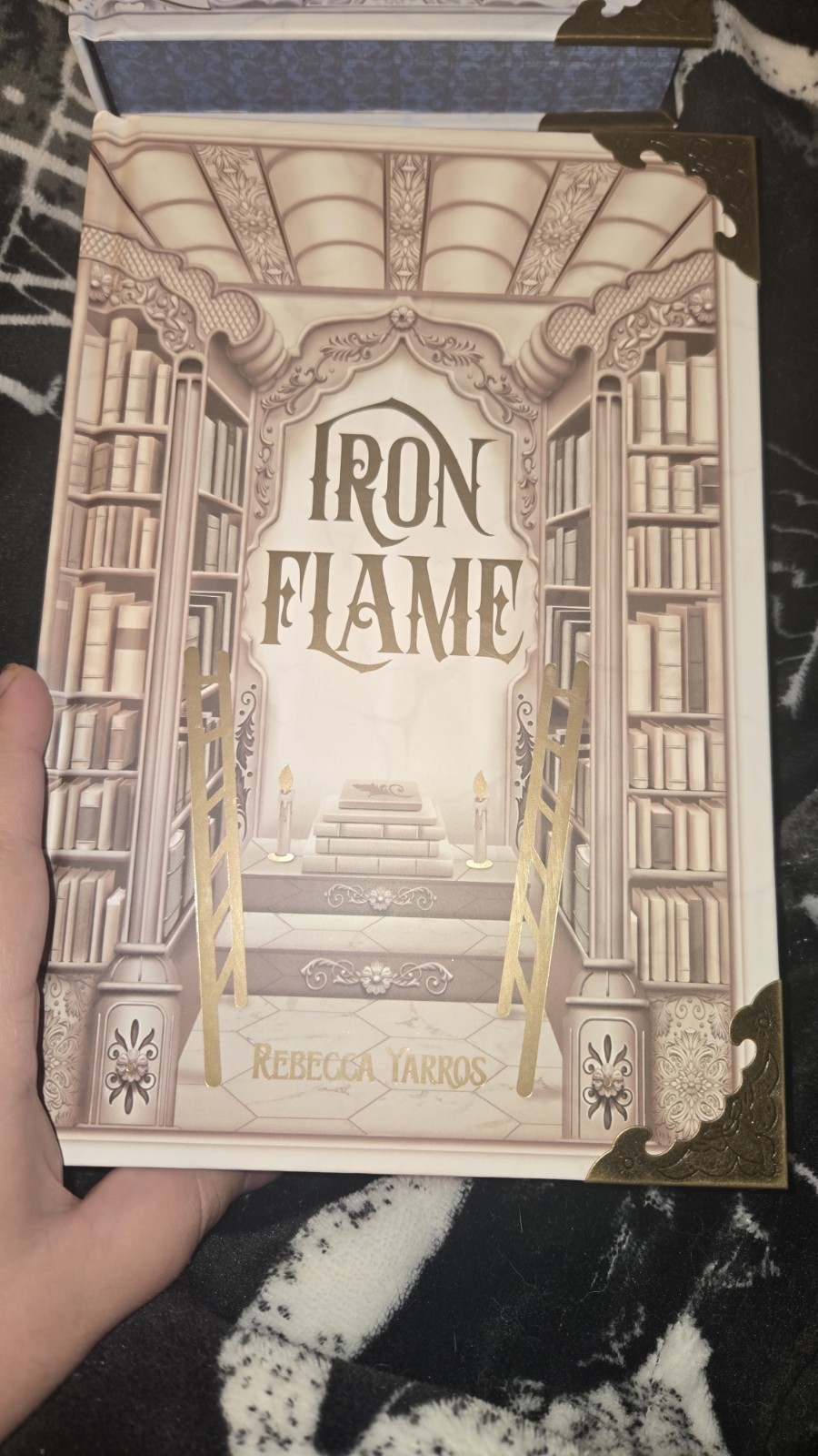 Bookish Box Fourth Wing and Iron Flame Exclusive Editions With Overlays