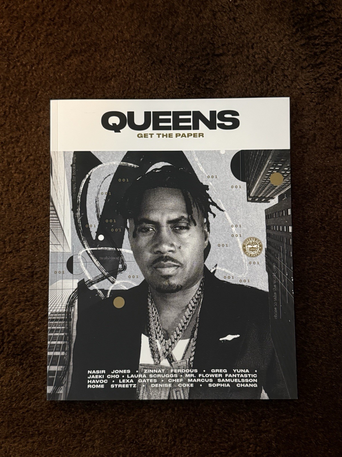 Queens Get The Paper Magazine by Nas – Rare Hip Hop Collectible Issue