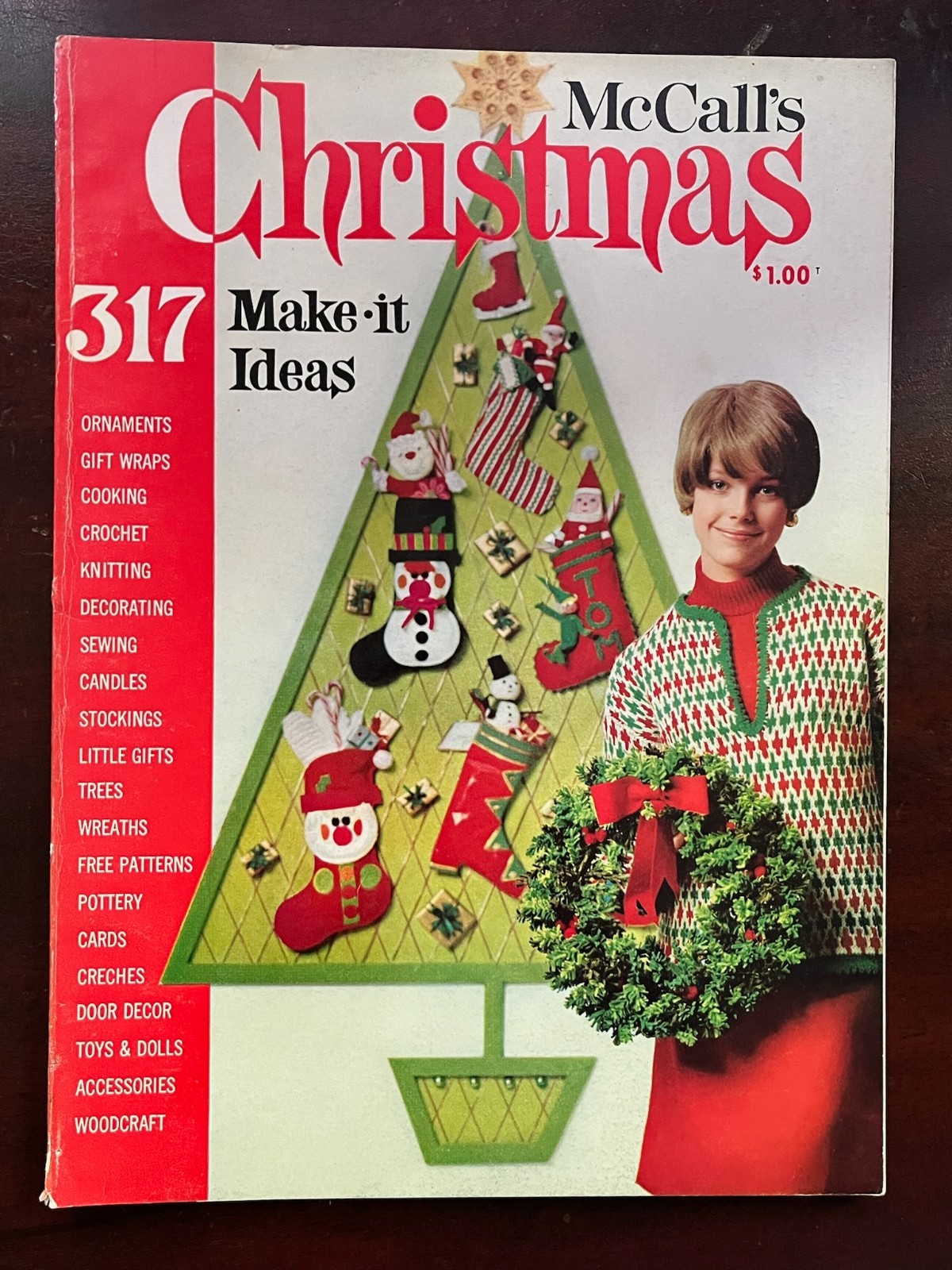Vintage 1968 MCM McCall’s Christmas Magazine – 161 Pages Nice