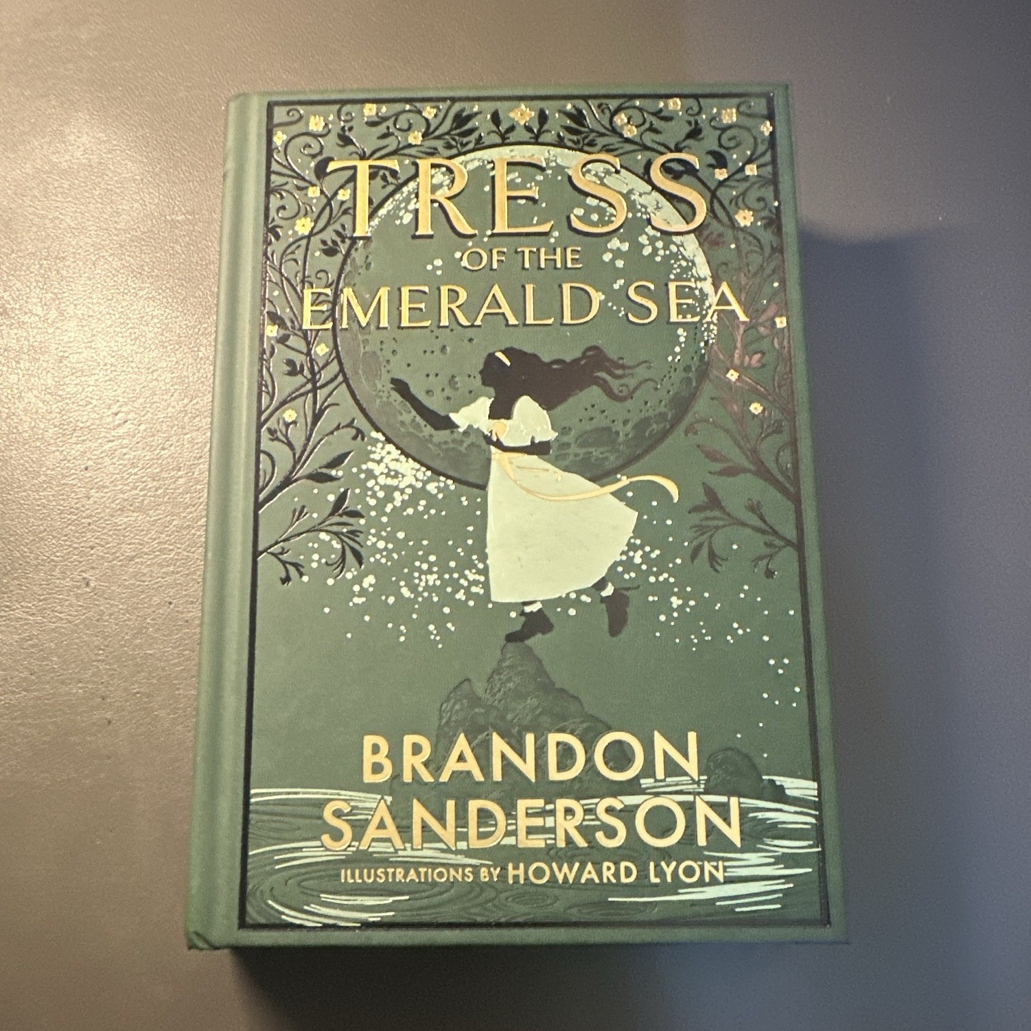 Brandon Sanderson Tress of the Emerald Sea 2023 Hardcover 1st Illus Cosmere