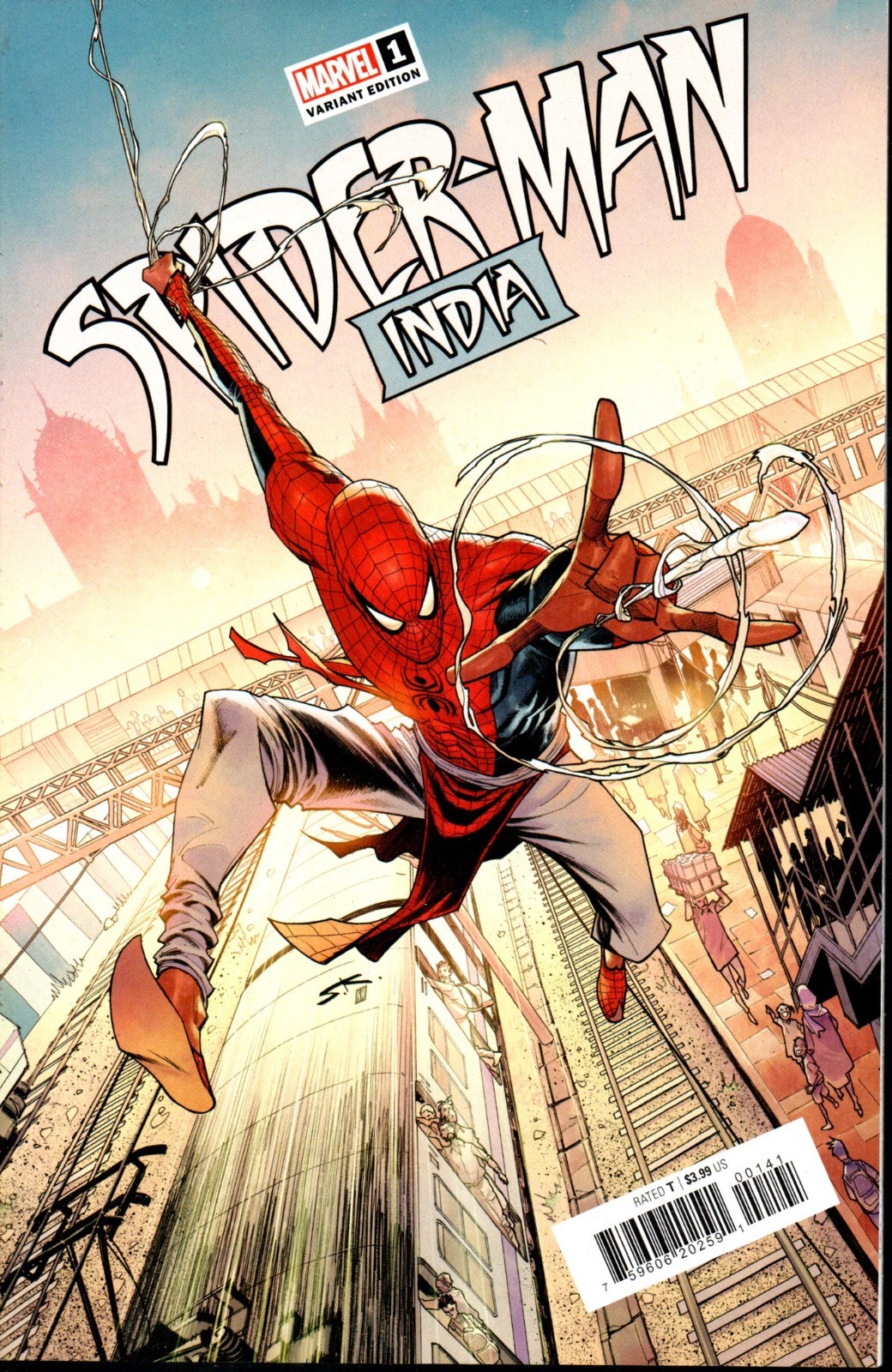 MARVEL COMICS SPIDERMAN INDIA #1 (2023) KUMAR 1ST PRINT NM