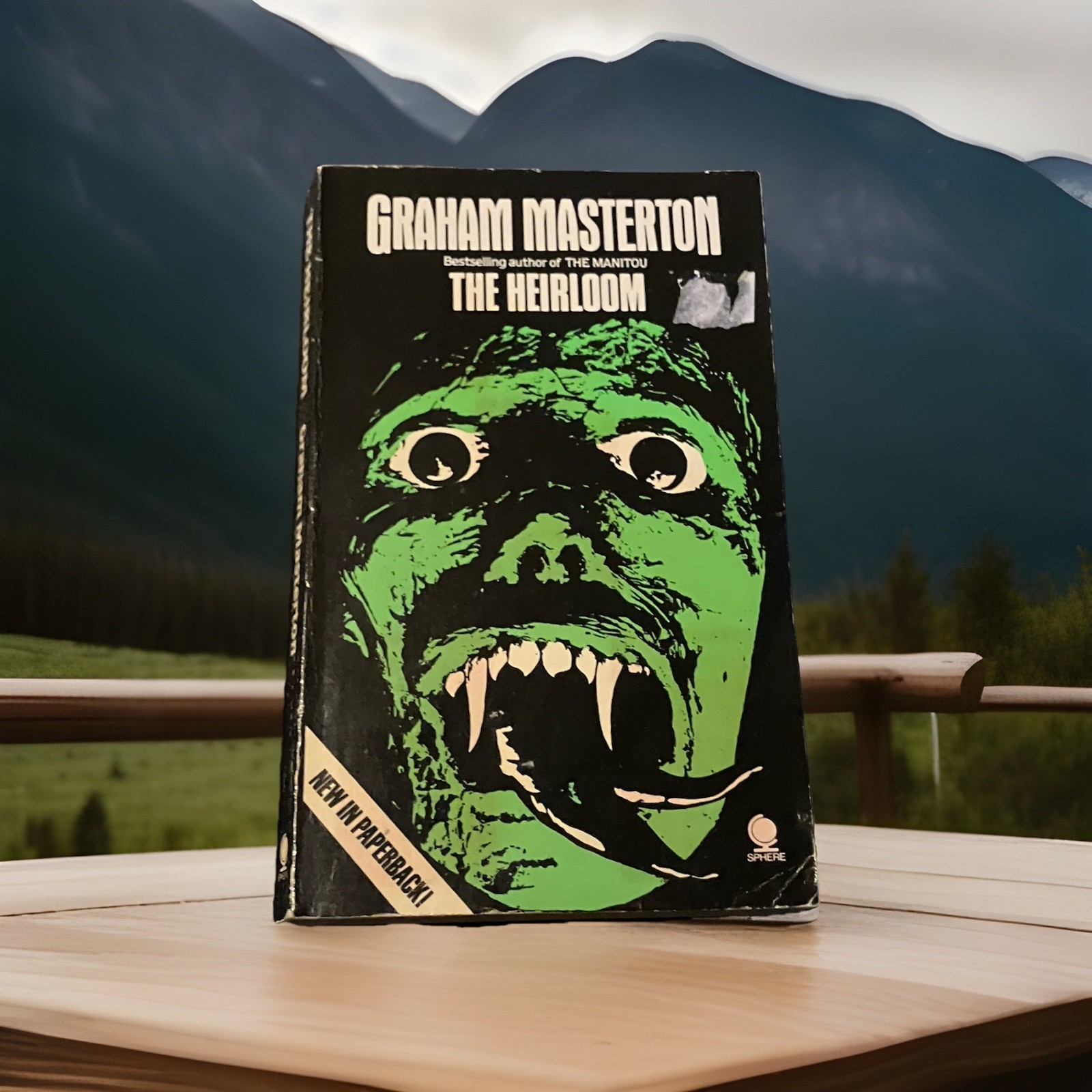 The Heirloom Graham Masterton Paperback Vintage Classic Horror Sphere 1981