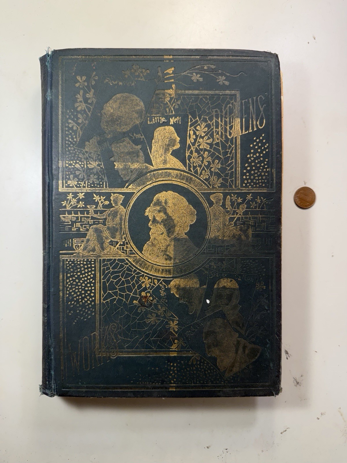 The Works of Charles Dickens – Vol. 1 Colliers Unabridged Edition, Antque, 1870