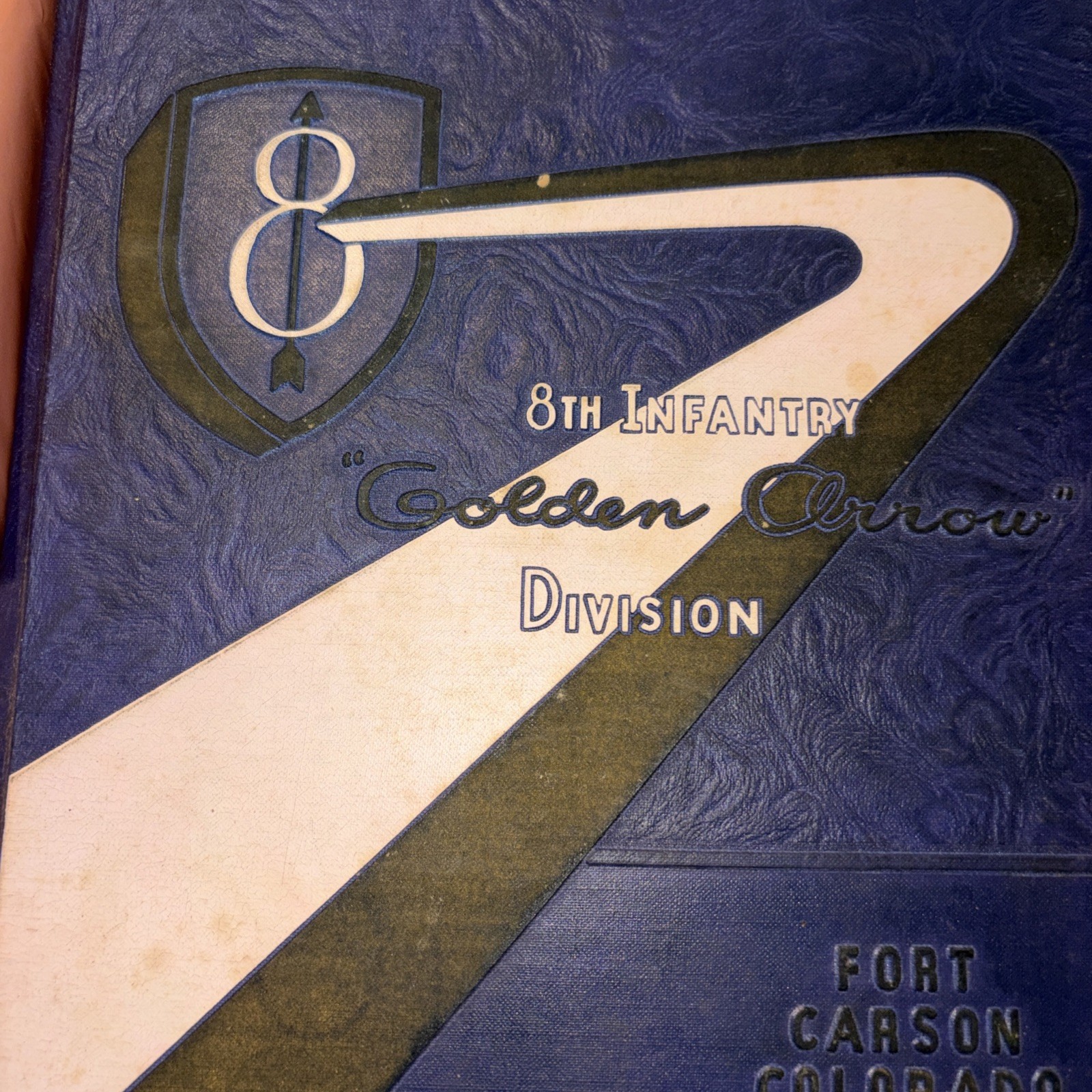 1955 U.S. ARMY 8TH INFANTRY DIVISION TRAINING SCHOOL YEARBOOK, FORT CARSON, CO