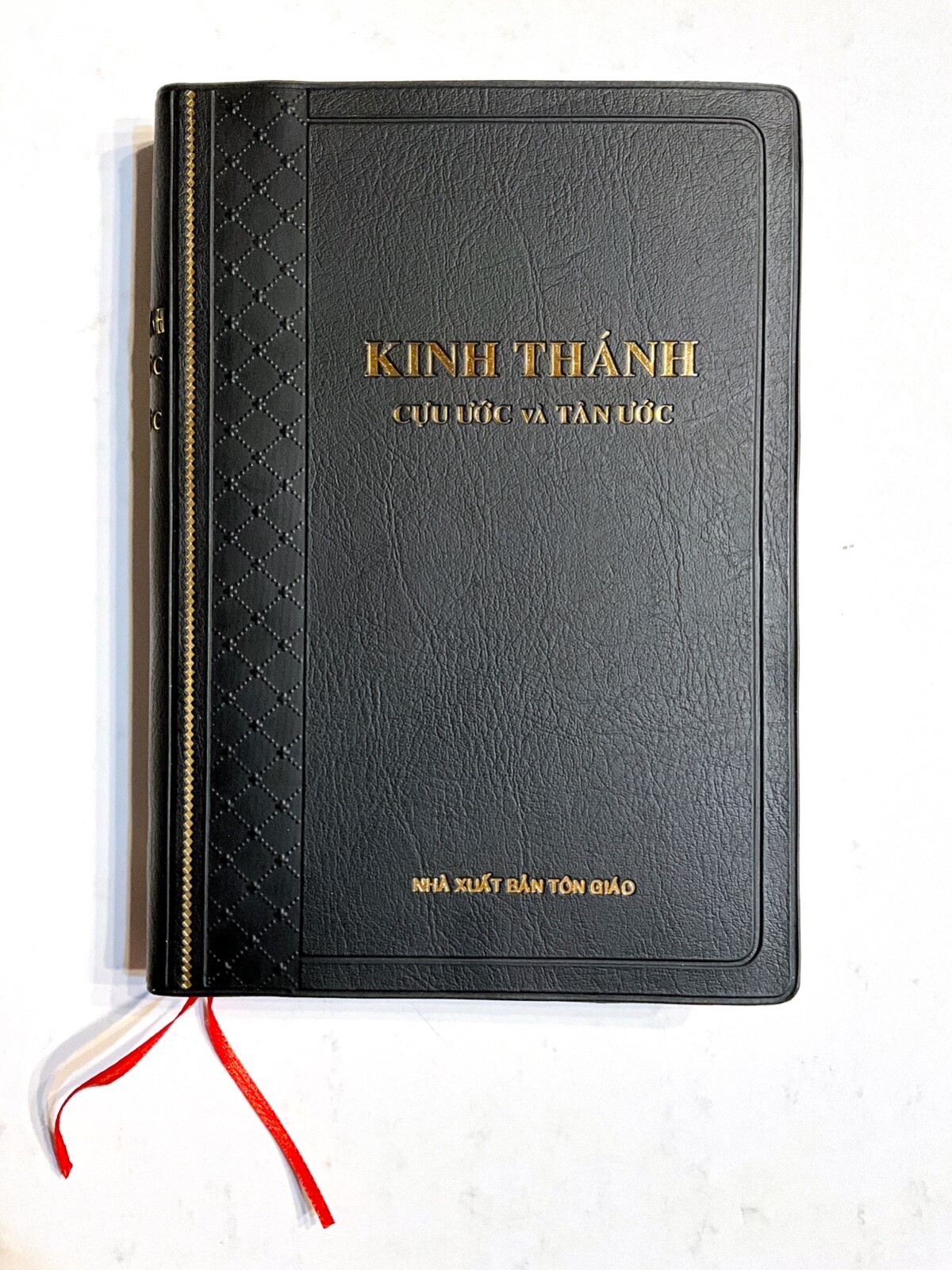 Vietnamese Bible, Vietnamese Old Version 1925 Standard Black and Gold Flex Cover