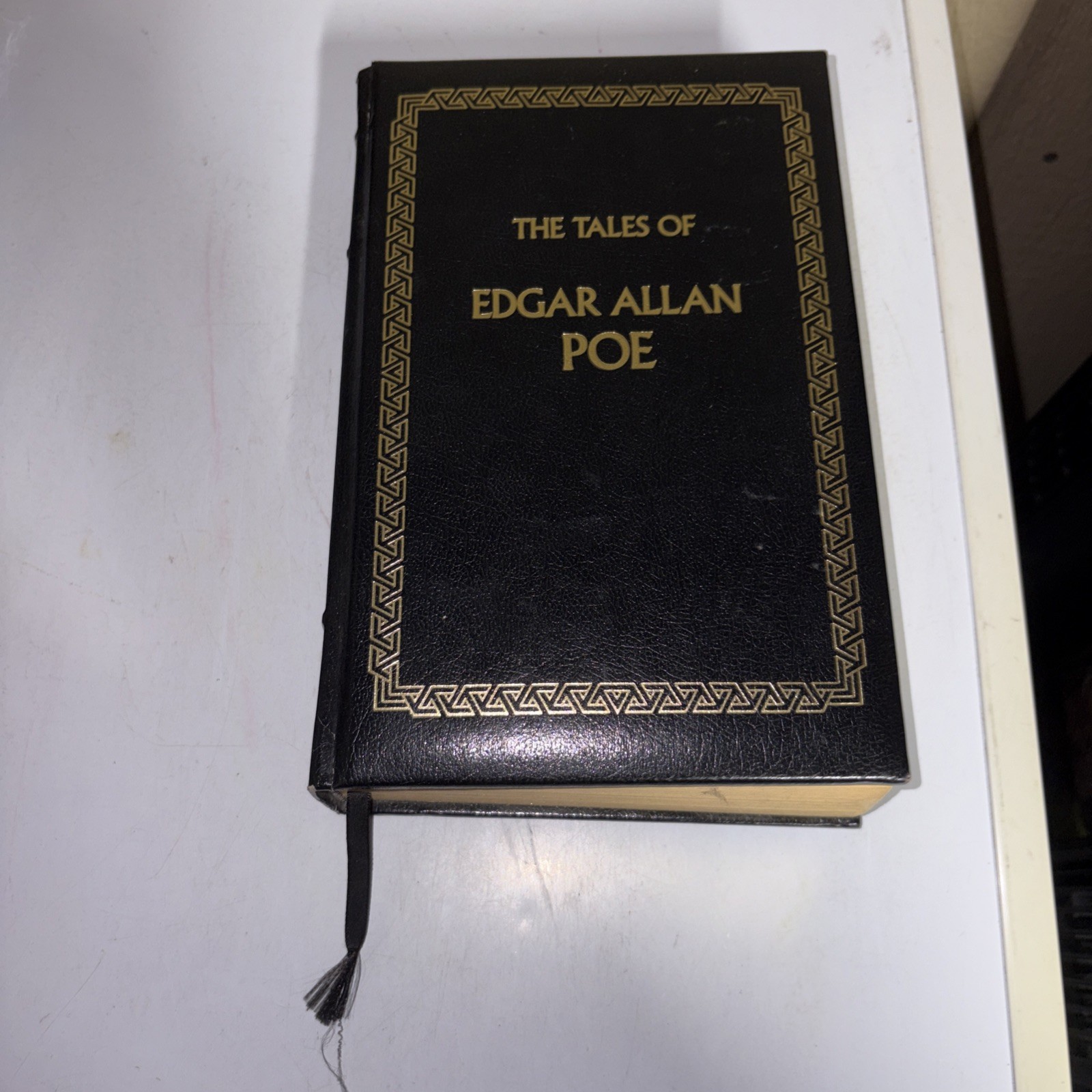 Tales Of Edgar Allan Poe 1983 Gold Gilding Longmeadow Press Leatherette