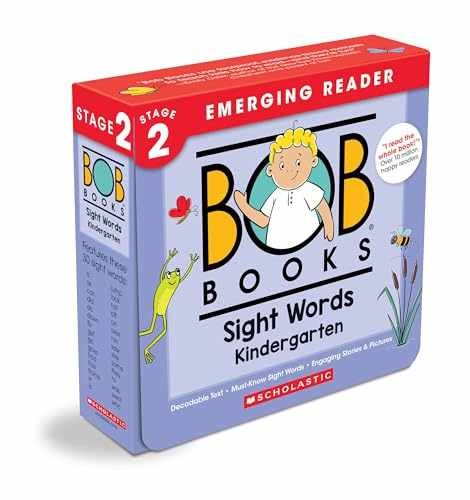 Bob Books – Sight Words Kindergarten – Paperback, by Kertell Lynn Maslen – Good