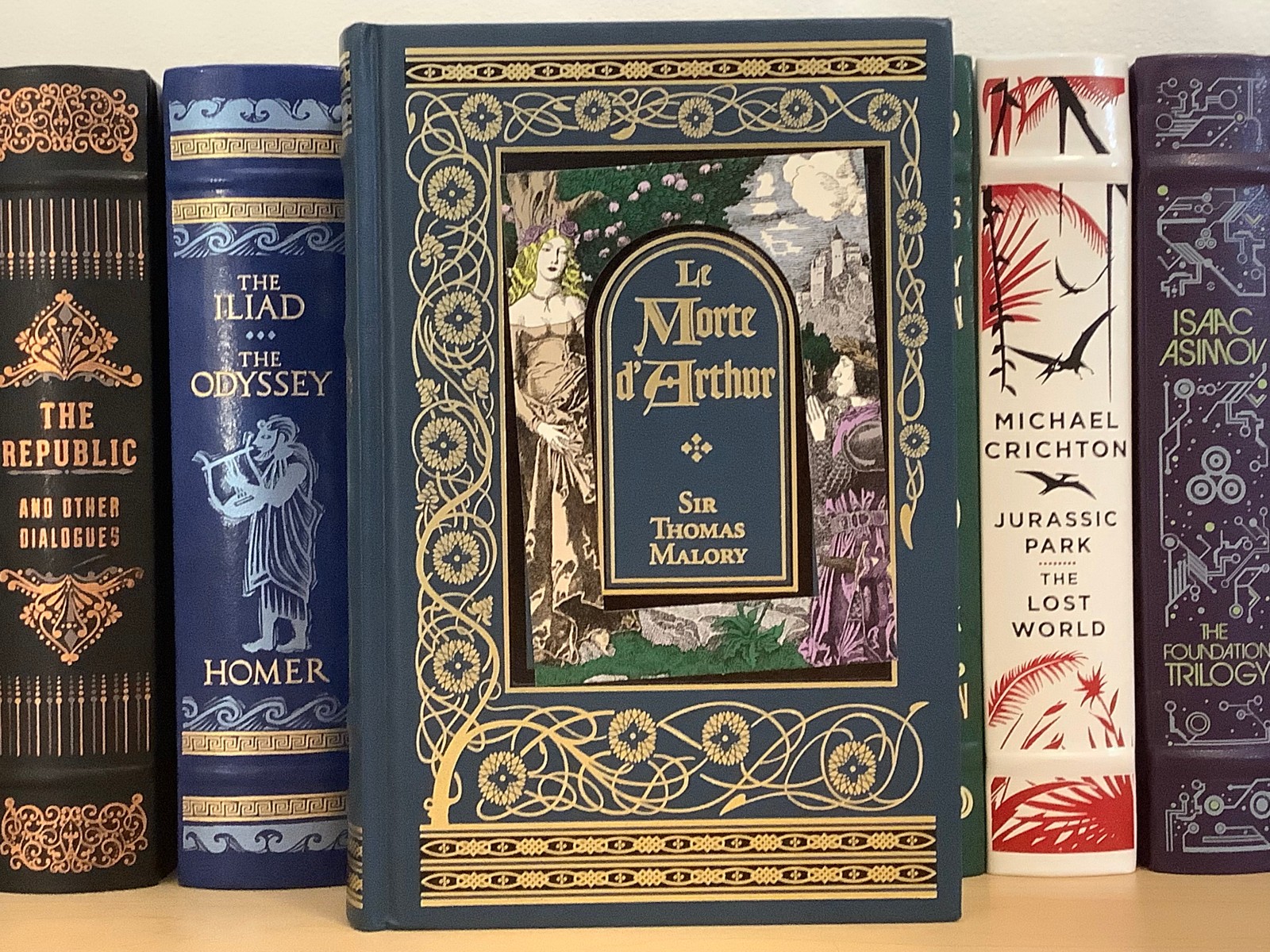 Le Morte d’Arthur by Sir Thomas Malory, illust. by Arthur Rackham – leather