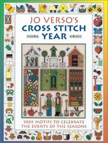 Jo Versos Cross Stitch Year: 1001 Motifs to – Paperback, by Verso Jo – Very Good