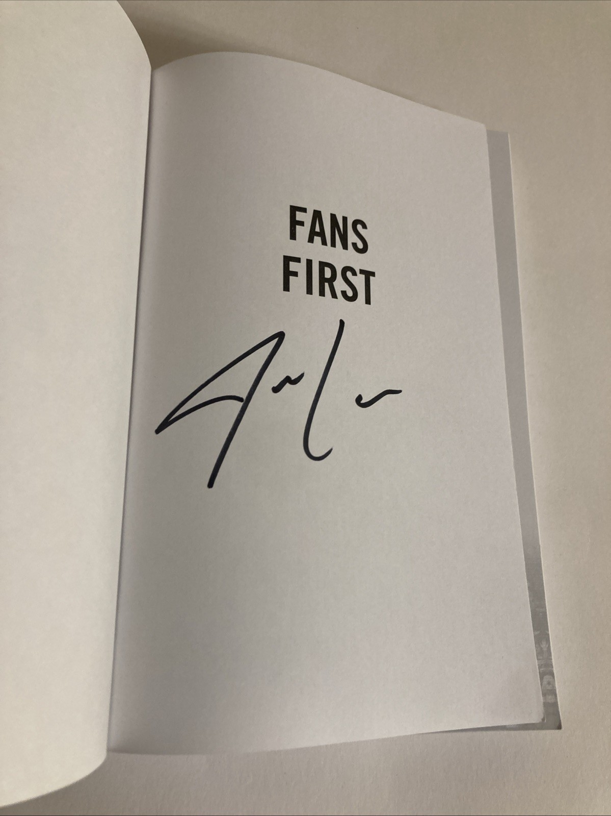 Fans First Paperback Book SIGNED By Jesse Cole Savannah Bananas Story Lioncrest