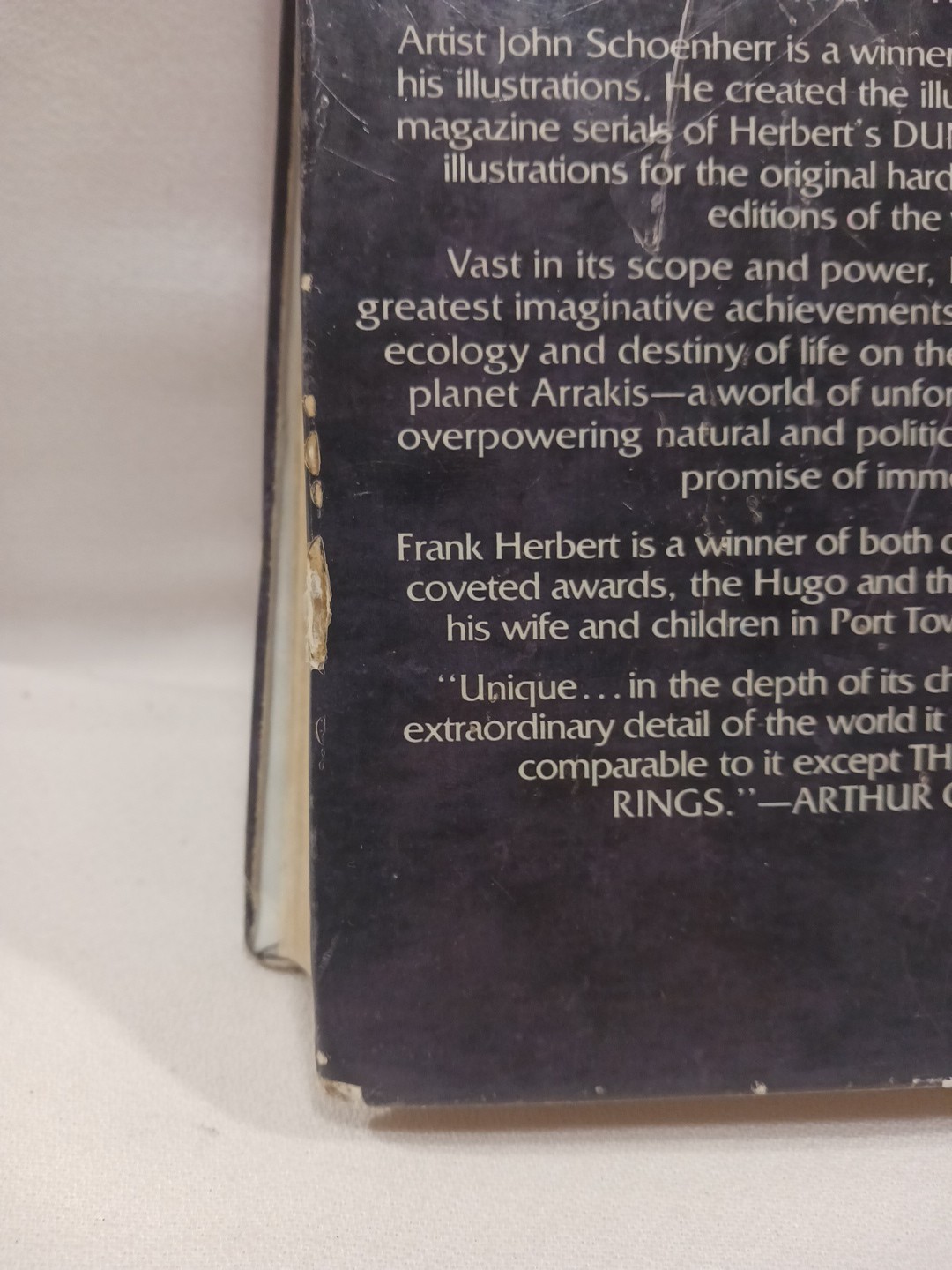 The Illustrated Dune Frank Herbert 1978 First Edition Very Rare HARDCOVER Ex-lib