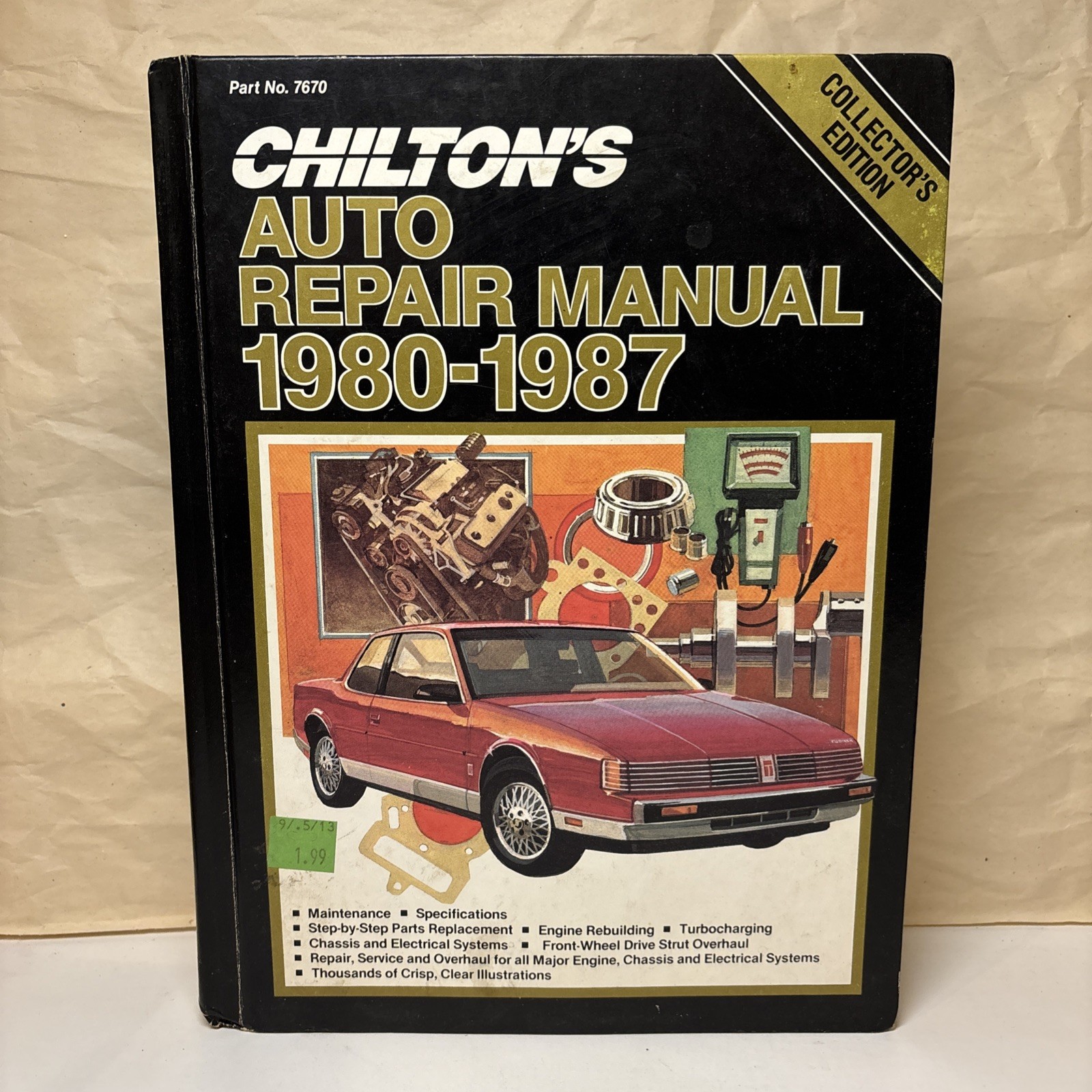 Chilton’s Auto Repair Manual, 1980-87 Collectors Edition Hardcover