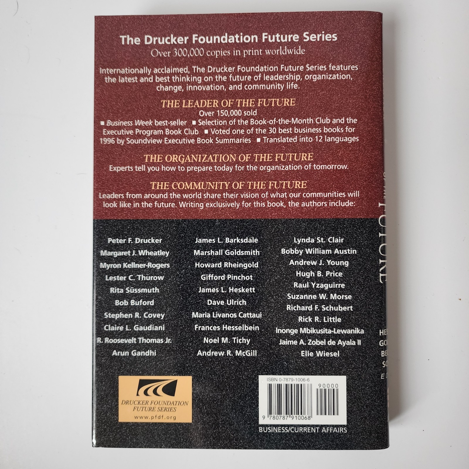 The Drucker Foundation Future Series: Organization Community Leader set of 3 HC
