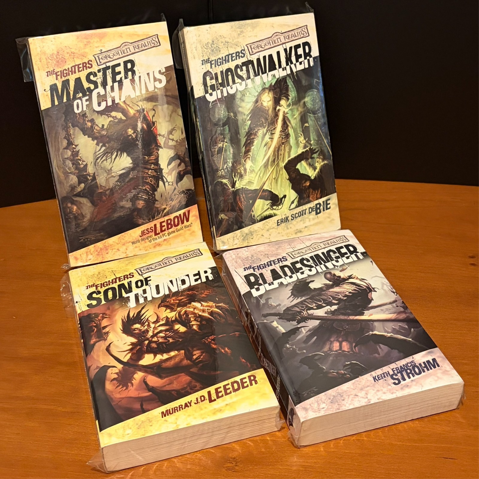 Forgotten Realms: Complete Fighters Series 1-4, Dungeons & Dragons PB Lot