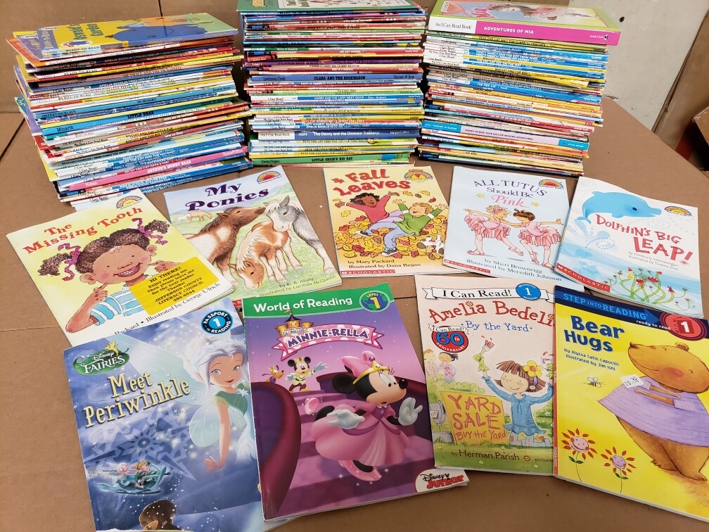 Lot of 10 Level 1 BOOKS FOR GIRL~RL~Ready to-I Can Step into Learn Read – RANDOM