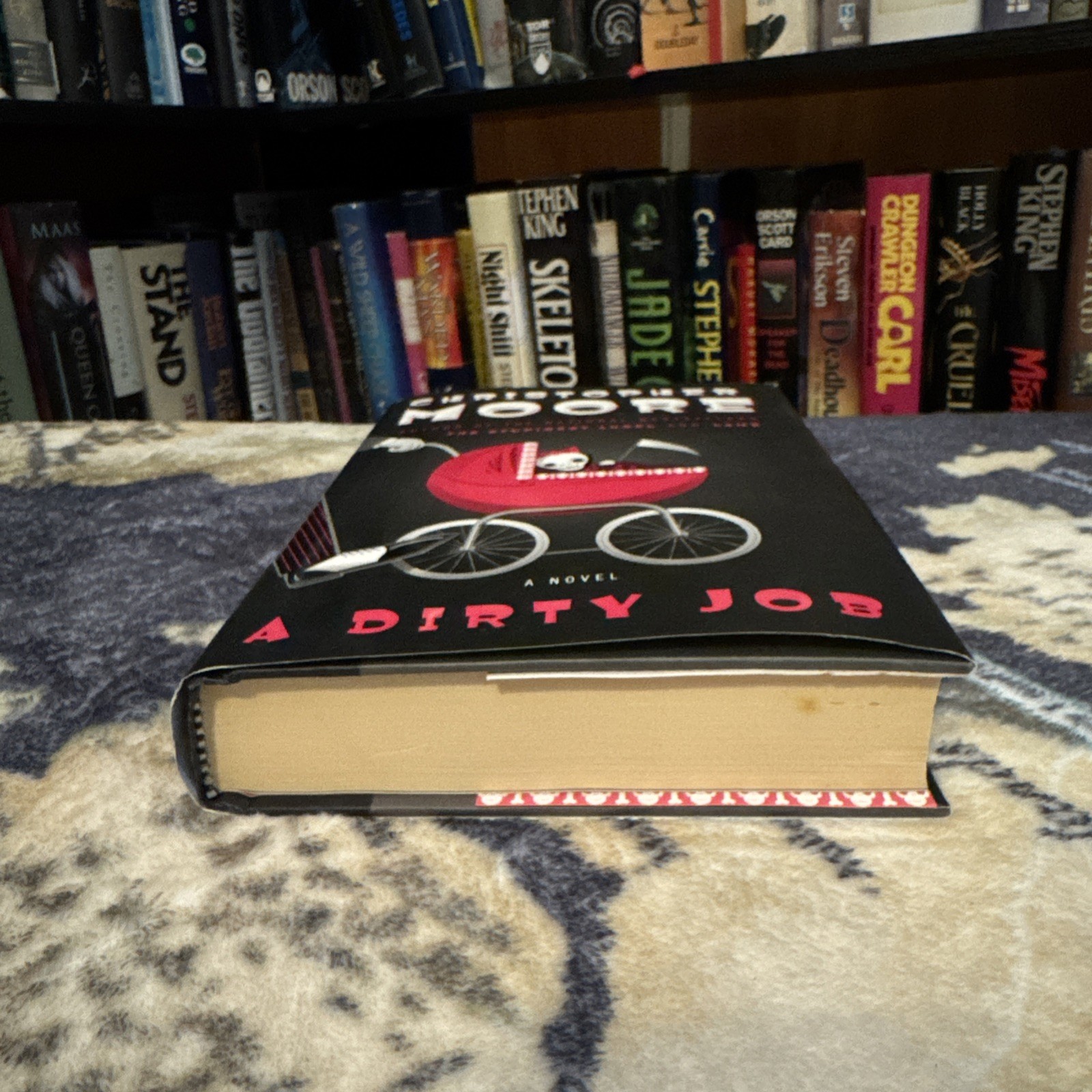 SIGNED – A Dirty Job – Christopher Moore (2006, Hardcover) Sixth Print, G