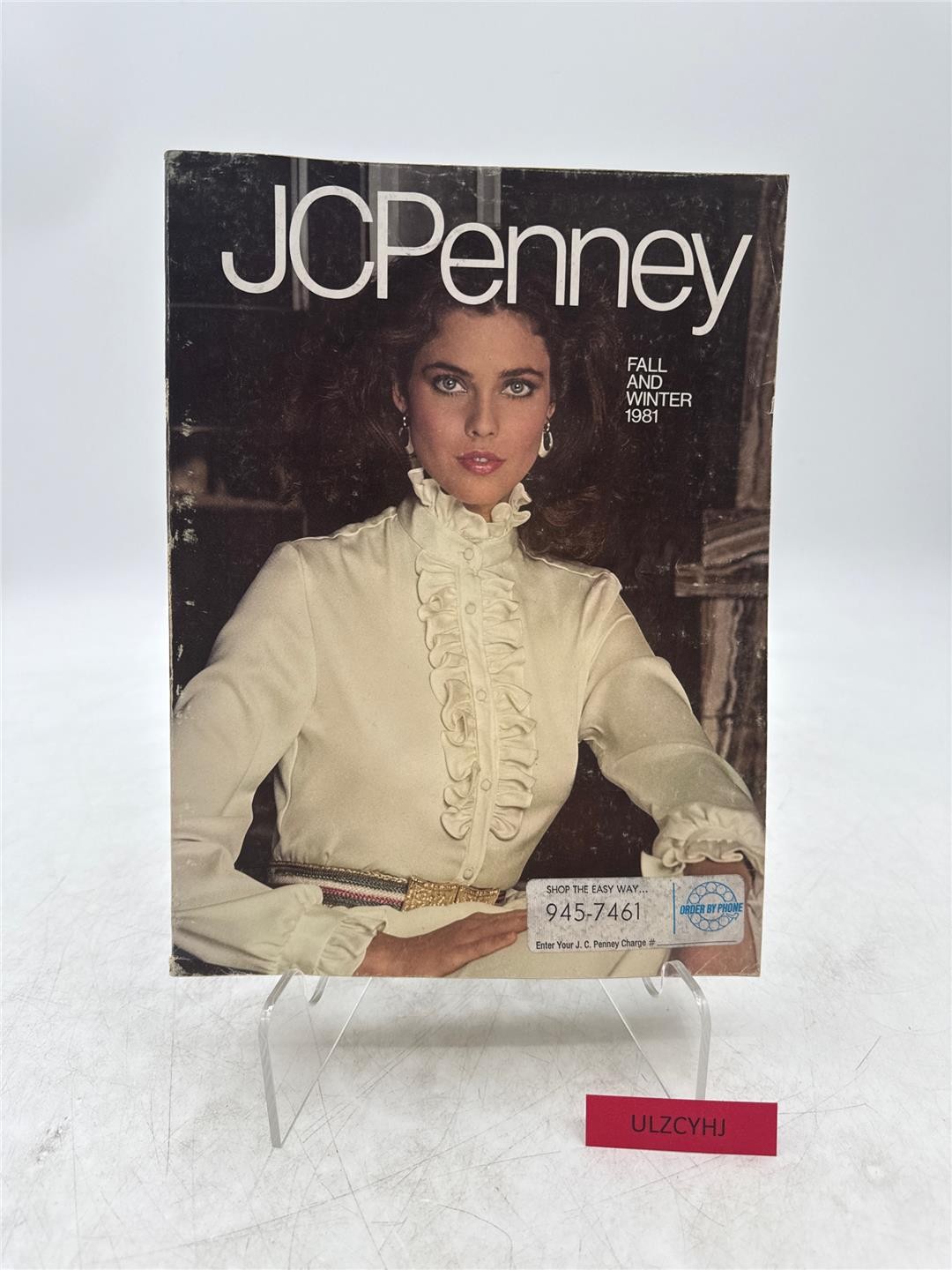 JC Penney Fall Winter 1981 Advertising Catalog Vintage Home & Fashion Classic