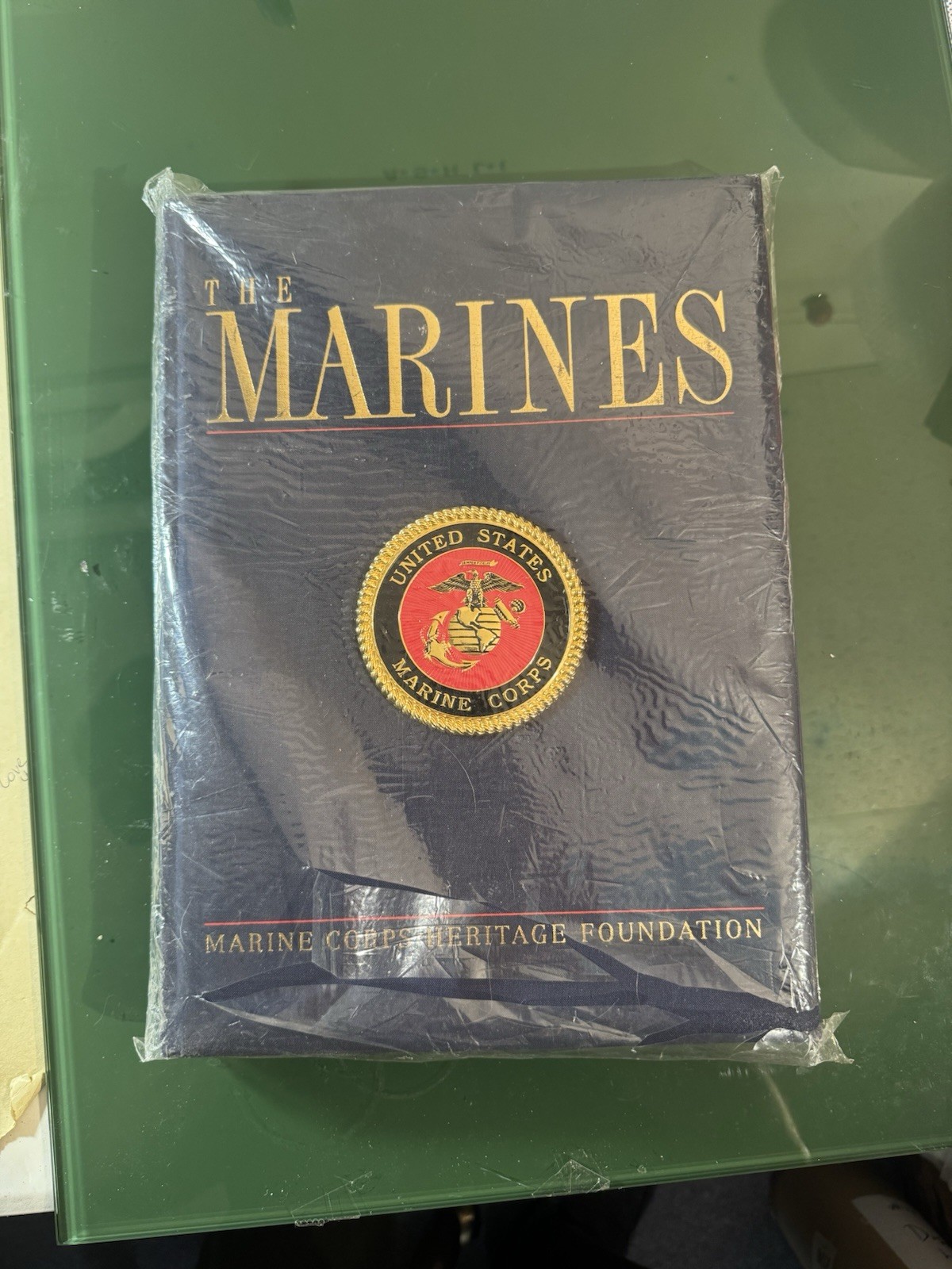 The Marines Marine Corps Heritage Foundation 1998 Hardcover Padded Book