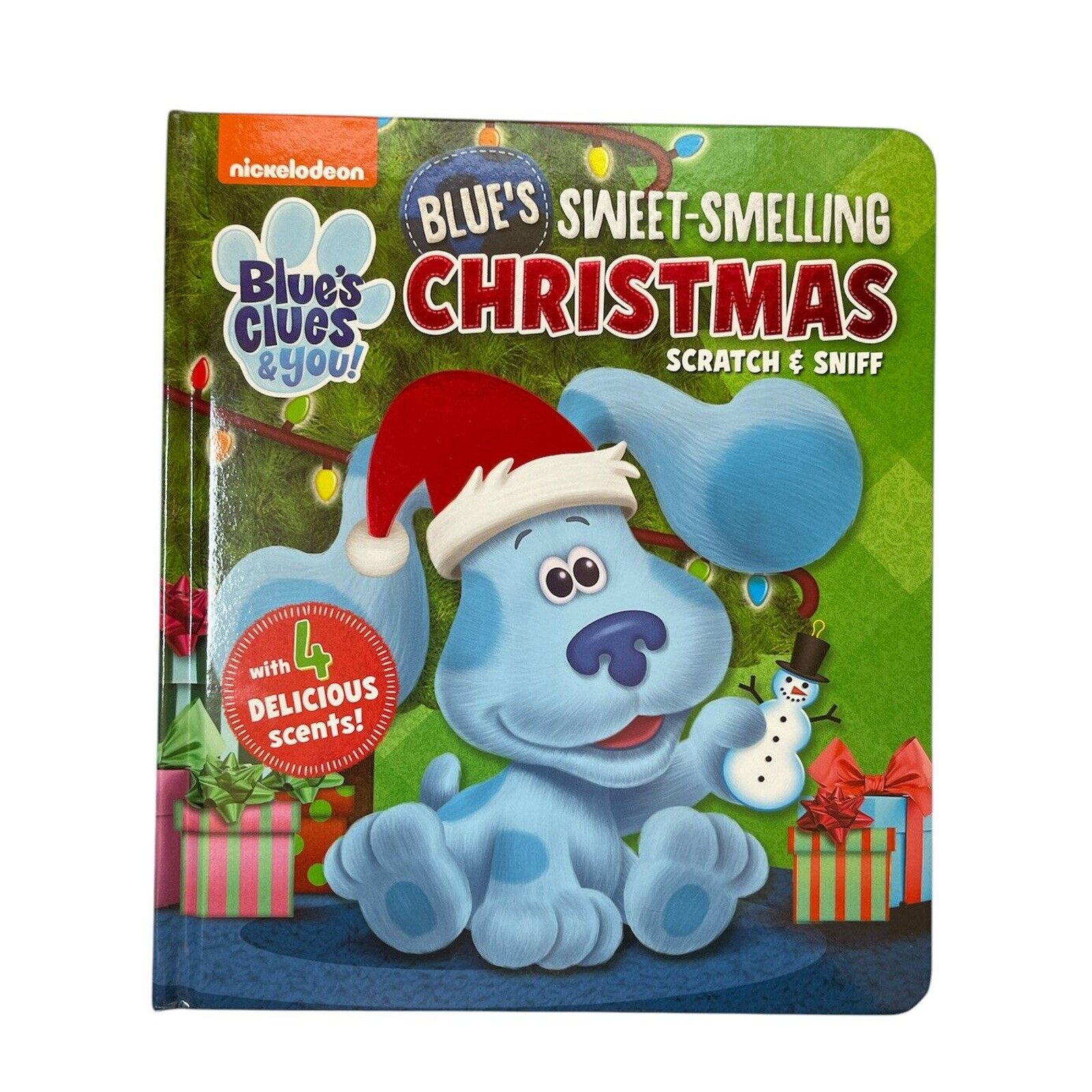 Scratch and Sniff Nickelodeon Blue’s Clues and You Sweet Smelling Christmas Book