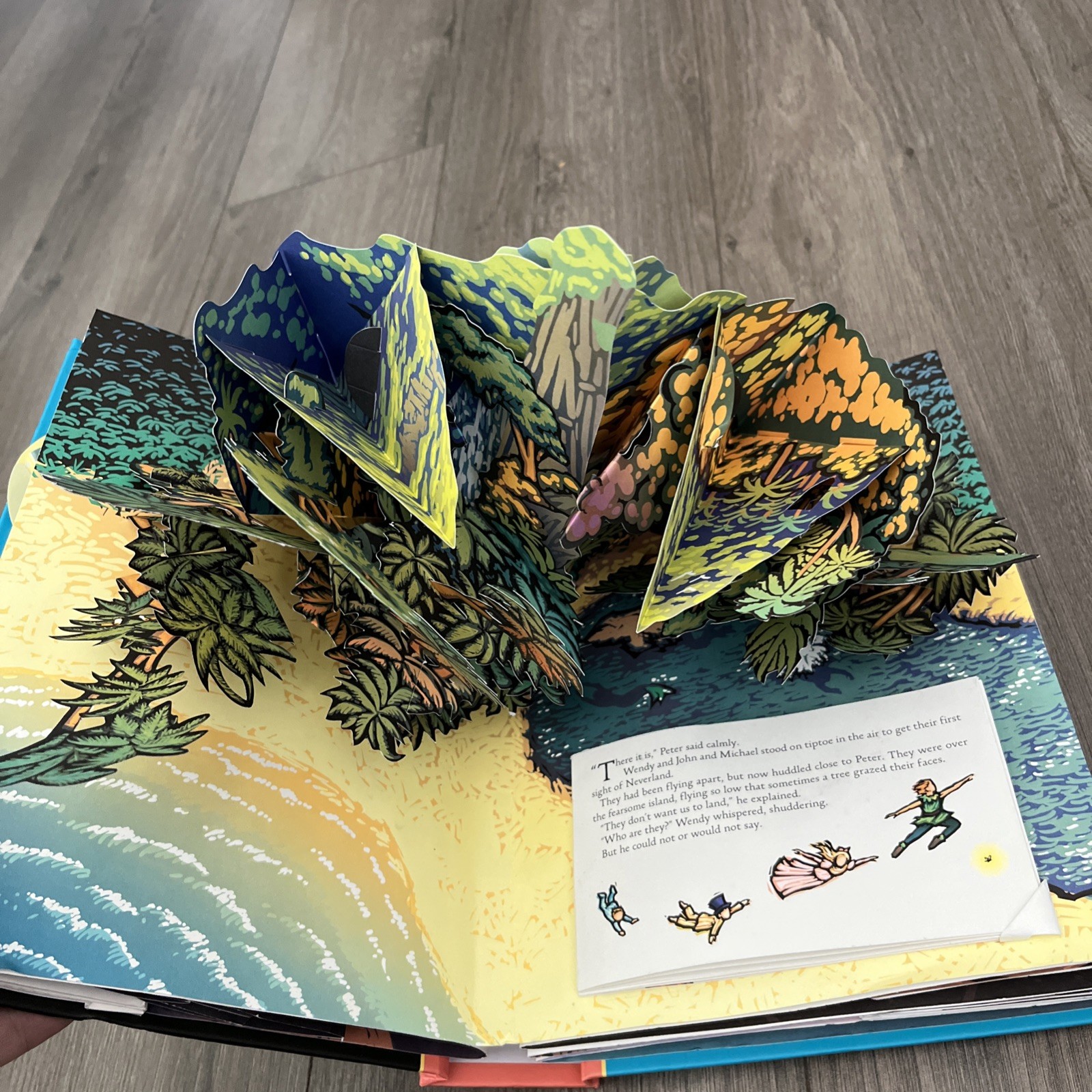 Peter Pan Pop-Up Book – Robert Sabuda 2008 1st Edition