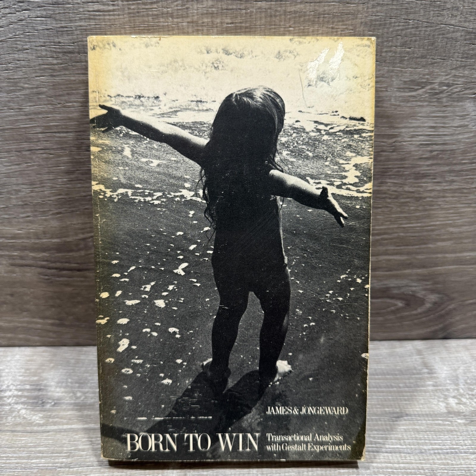 Vintage Born To Win Muriel James Dorothy Jongeward Aldine Black PB USA 1973