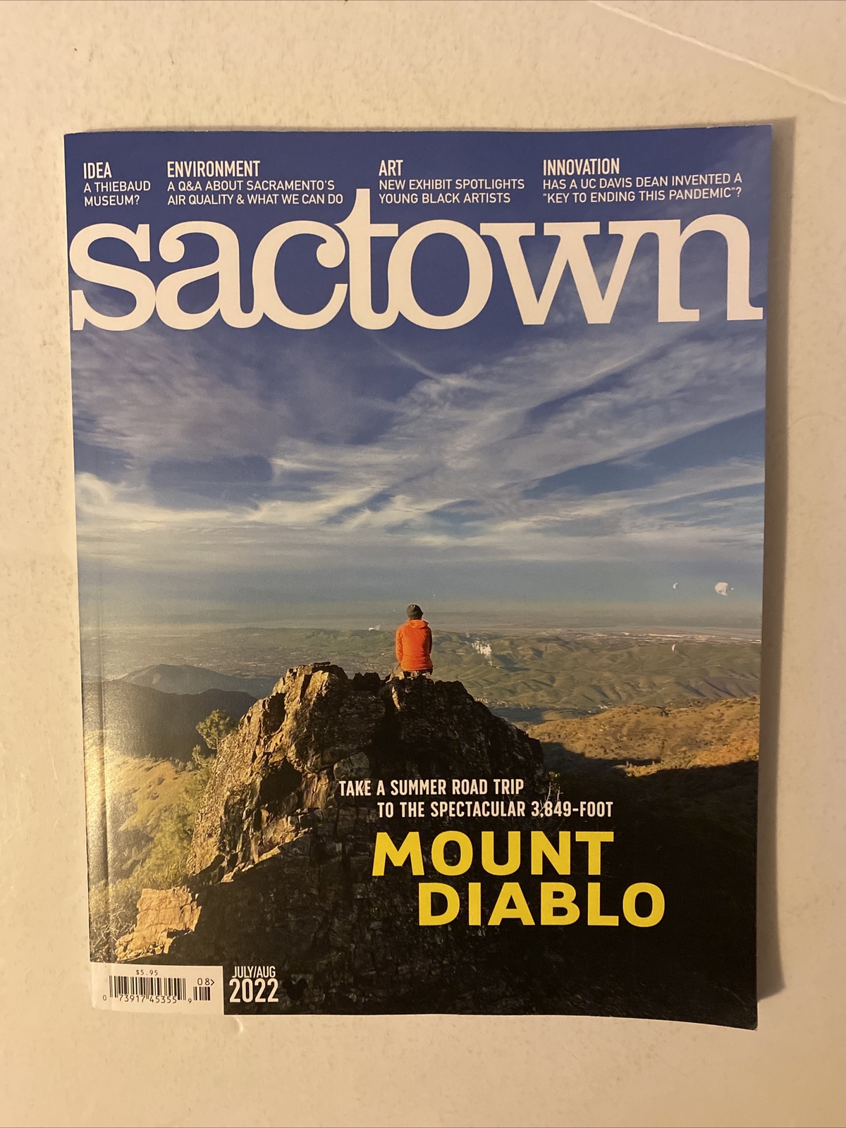 SACTOWN SACRAMENTO MAGAZINE JULY AUGUST 2022 MOUNT DIABLO 152 PAGES FREESHIP