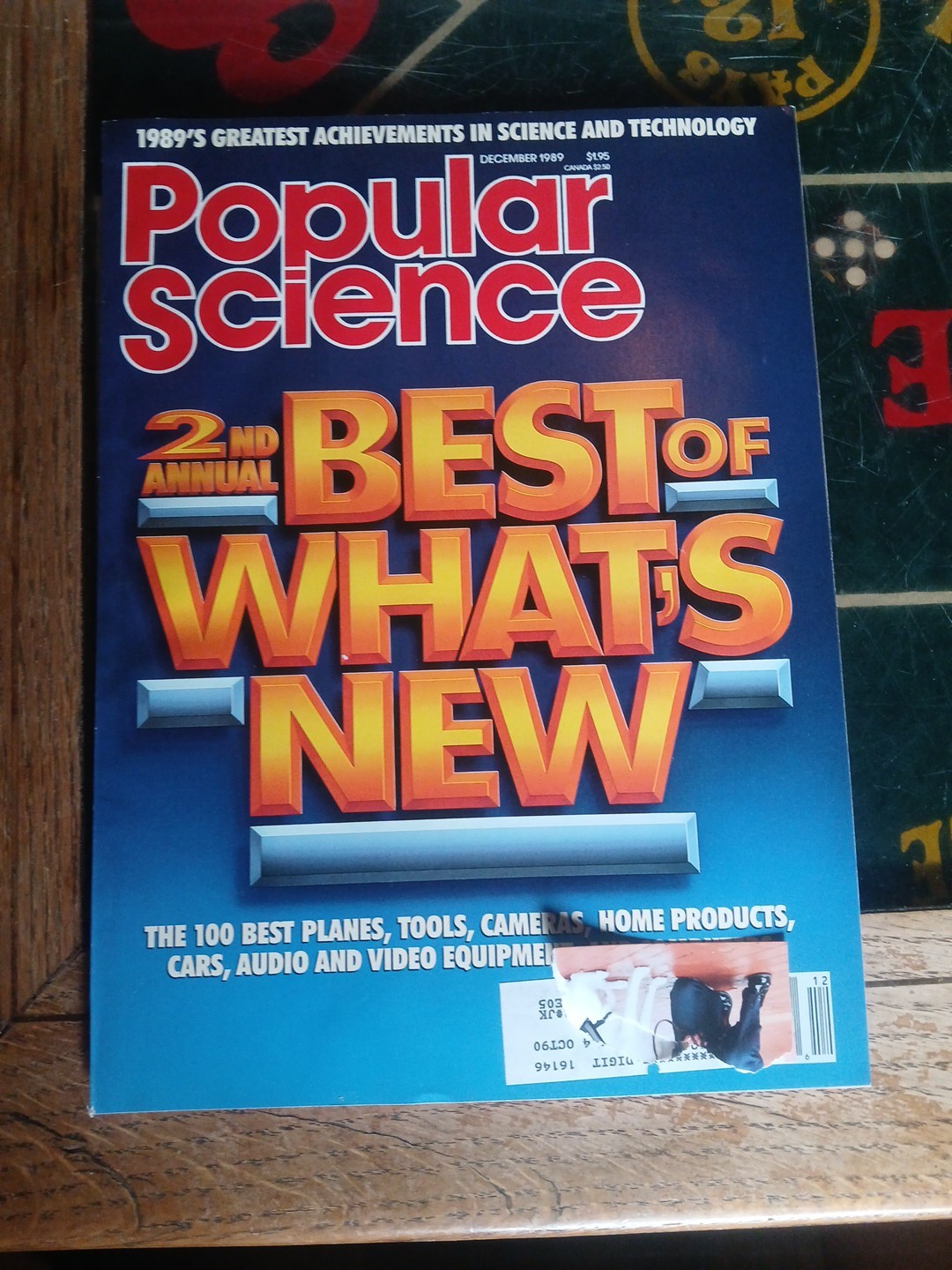 Vintage Popular Science Magazine December 1989