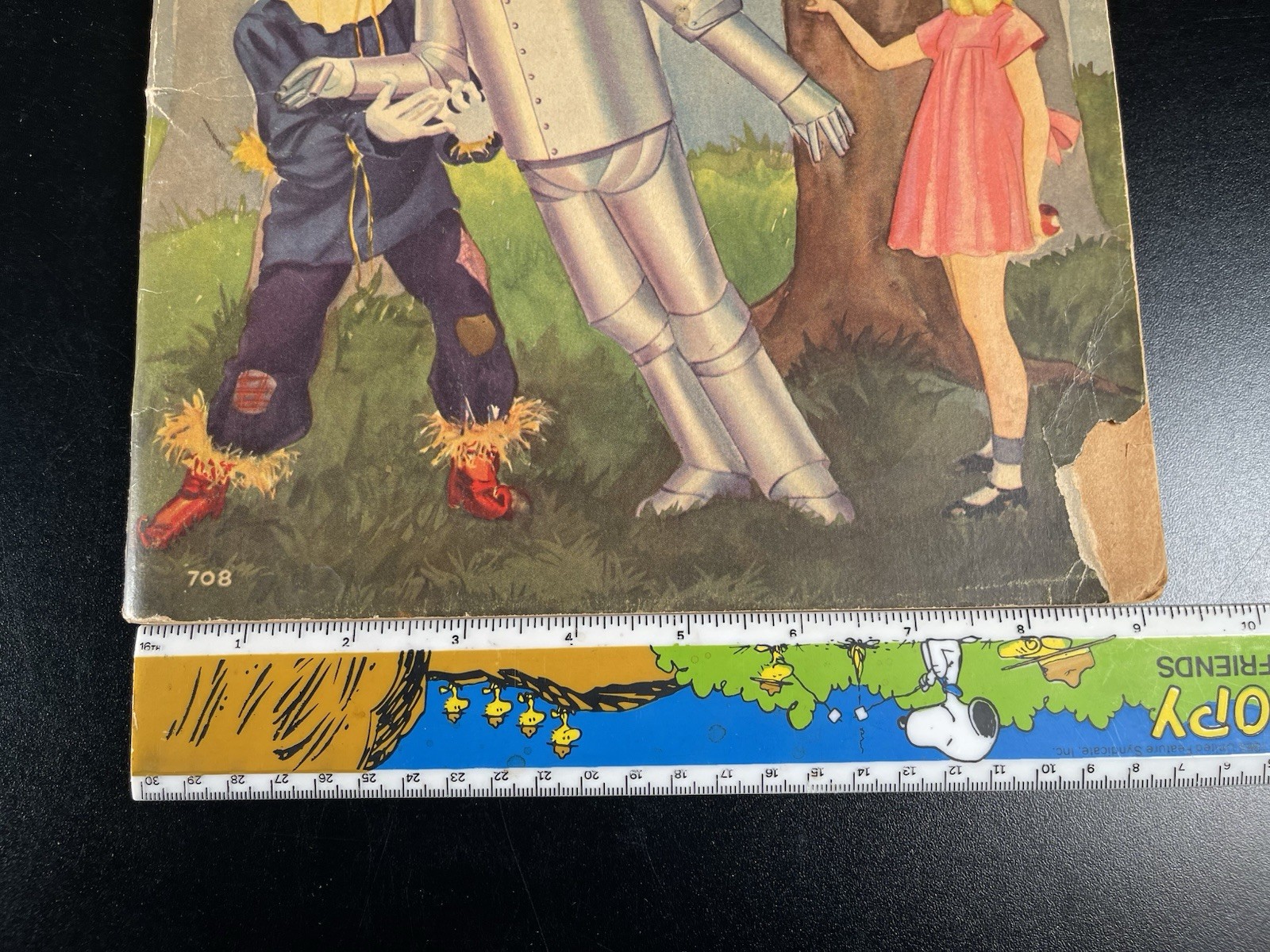 1939 The Story of The Wizard of OZ picture book Whitman USA 48 pages vintage B&W