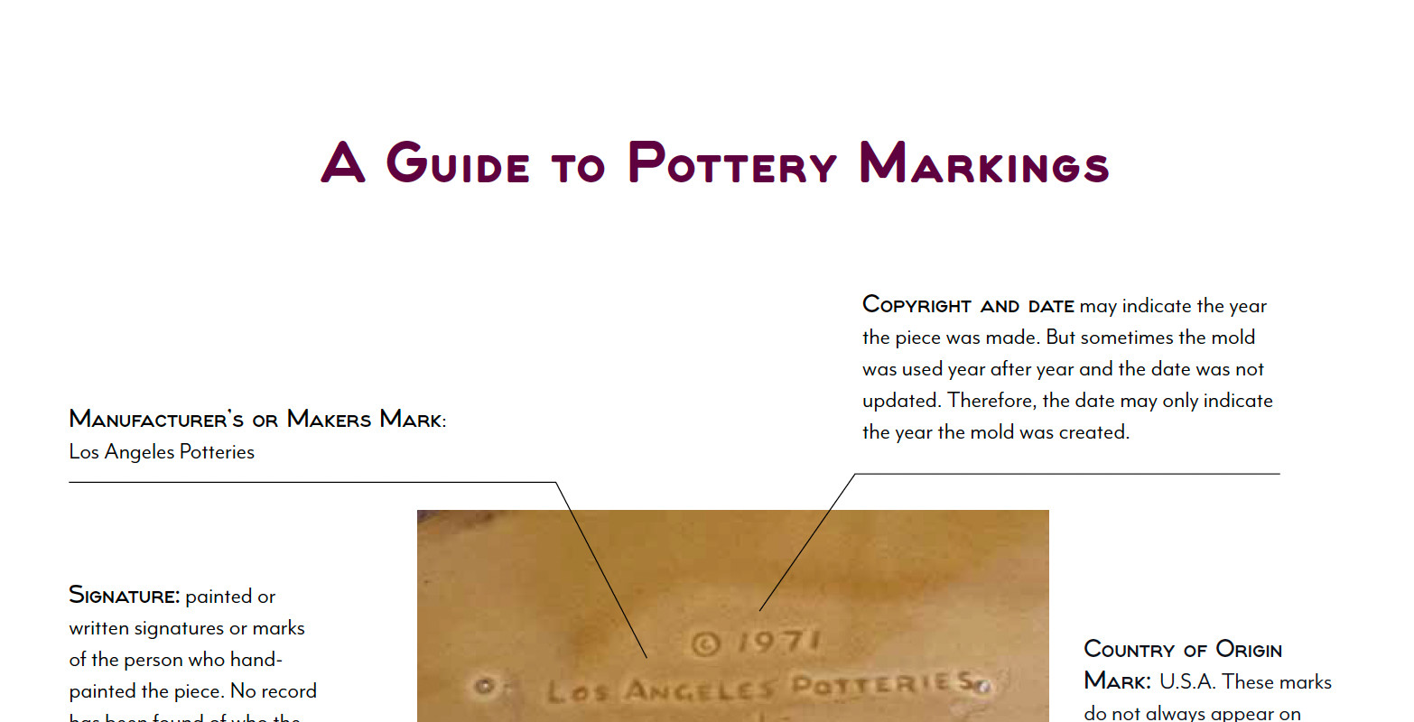 The Los Angeles Potteries Book (hardback 10×10 inches) – NEW