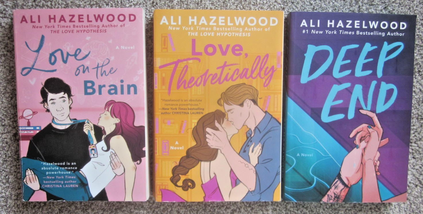 ALI HAZELWOOD / 3 SC / CONTEMPORARY ROMANCE / 2022-2025 /DeepEnd~LoveBrain~LovTh