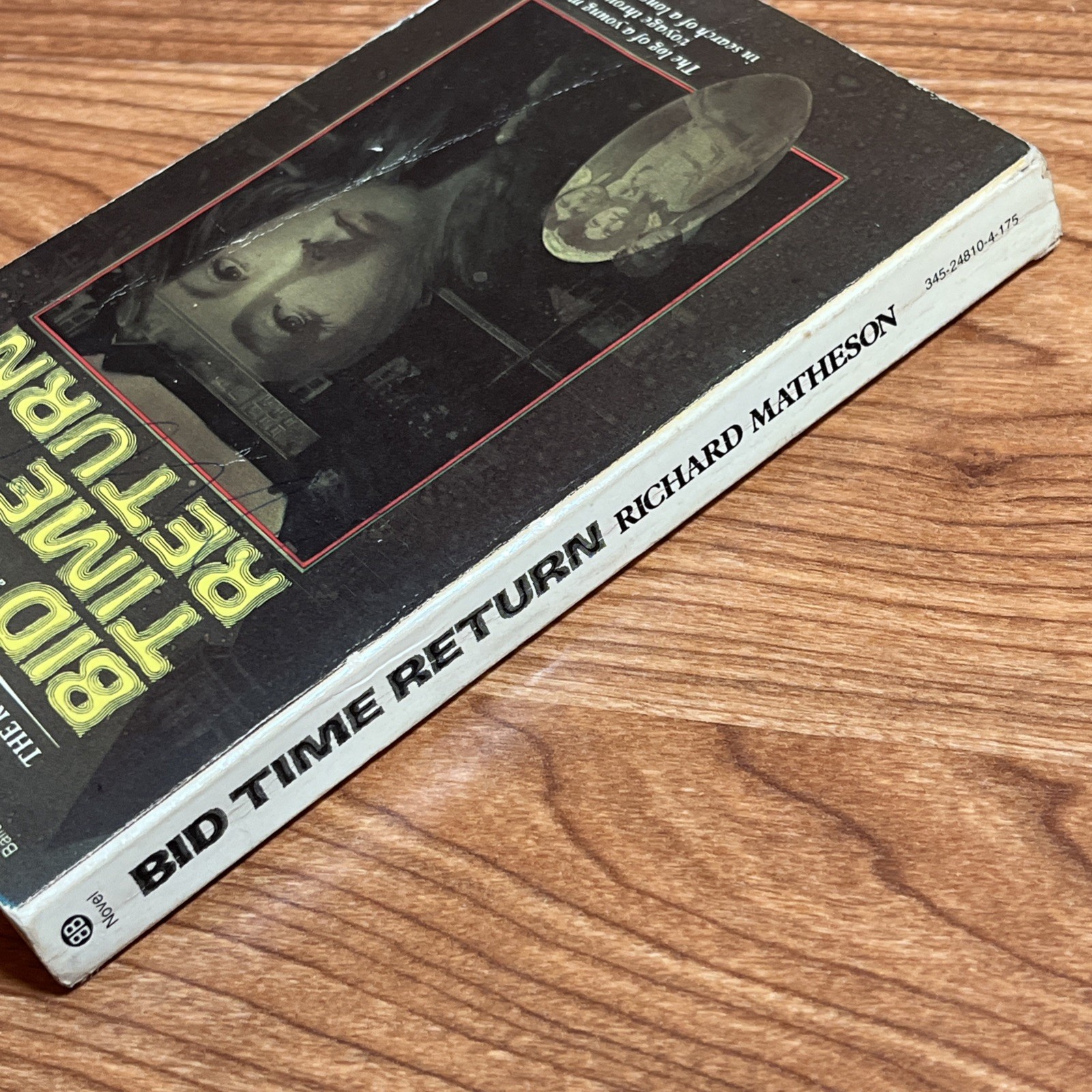 BID TIME RETURN Richard Matheson Ballantine 1st printing – 1976