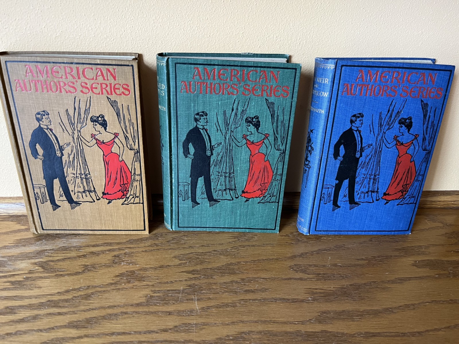 LOT of 3 AMER AUTHOR SERIES Vintage Books E.D.E.N. SOUTHWORTH M.A. Donohue