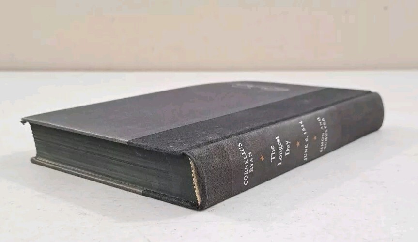THE LONGEST DAY-Cornelius Ryan-HC (no jacket) 1959-2nd Printing-WWII 1939-45.
