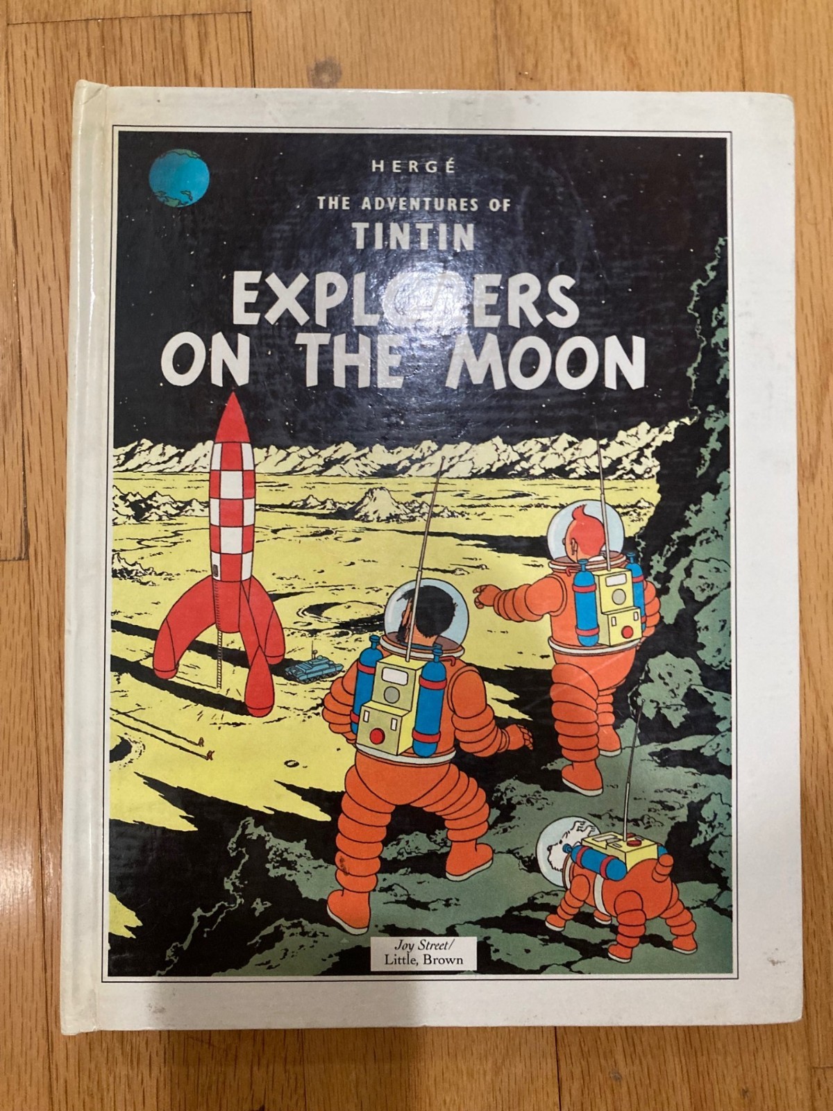 POP UP! Tintin Explorers on the Moon Herge Little Brown 1992